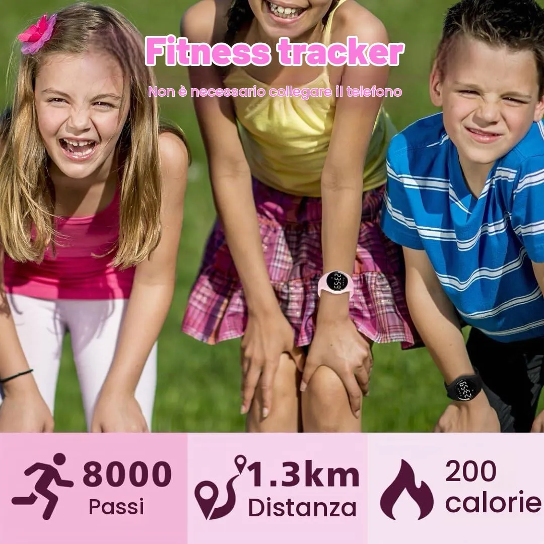 BEN NEVIS Orologio Sportivo Digitale per Bambini T6 con Sveglia, Calorie e Contapassi - immagine 4