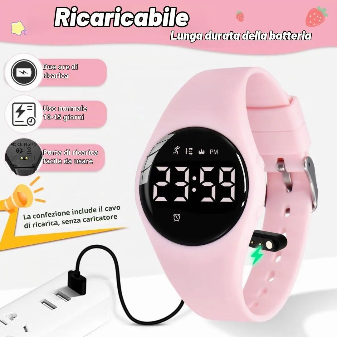 BEN NEVIS Orologio Sportivo Digitale per Bambini T6 con Sveglia, Calorie e Contapassi - immagine 5