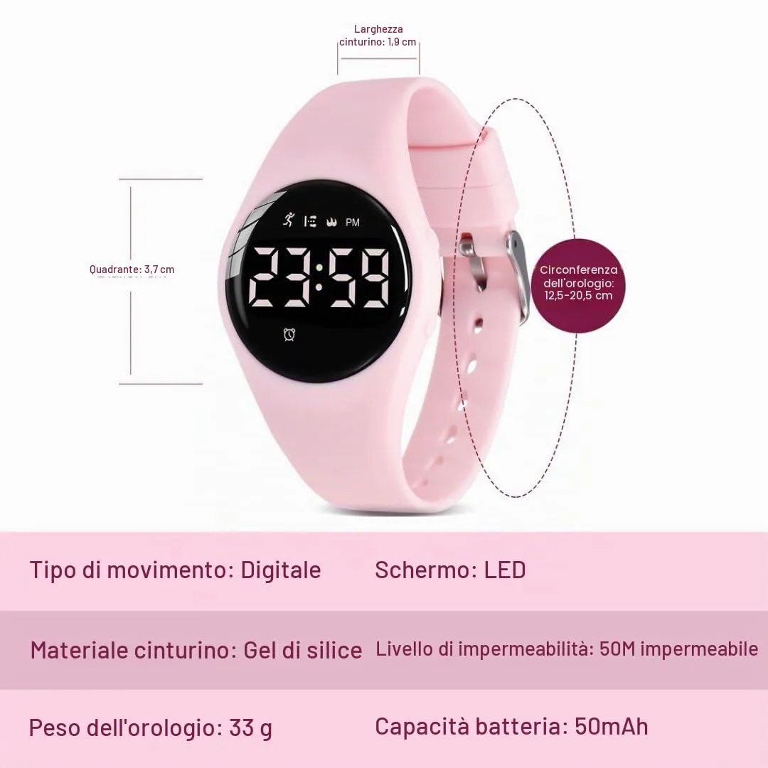 BEN NEVIS Orologio Sportivo Digitale per Bambini T6 con Sveglia, Calorie e Contapassi - immagine 6