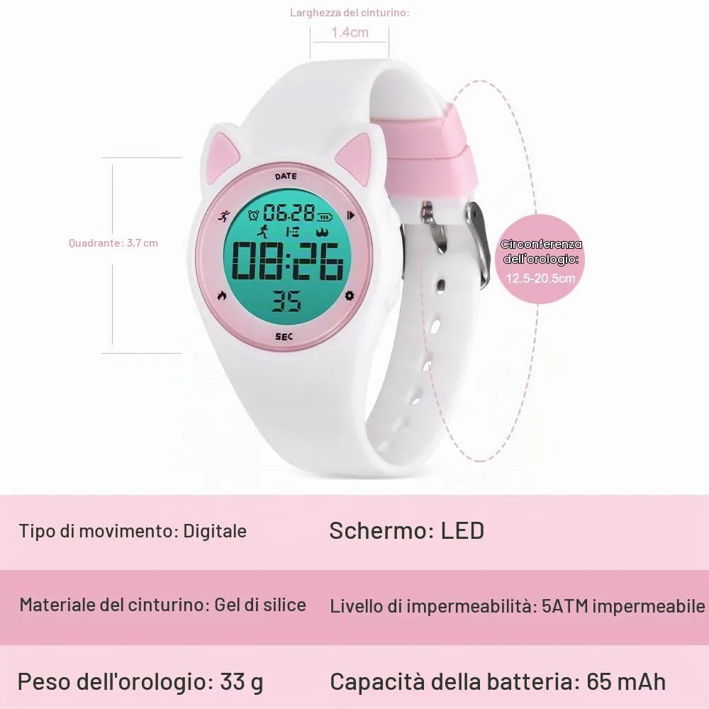 BEN NEVIS Orologio da Polso Sportivo Digitale per Bambini T15 con Sveglia, Calorie e Contapassi - immagine 6