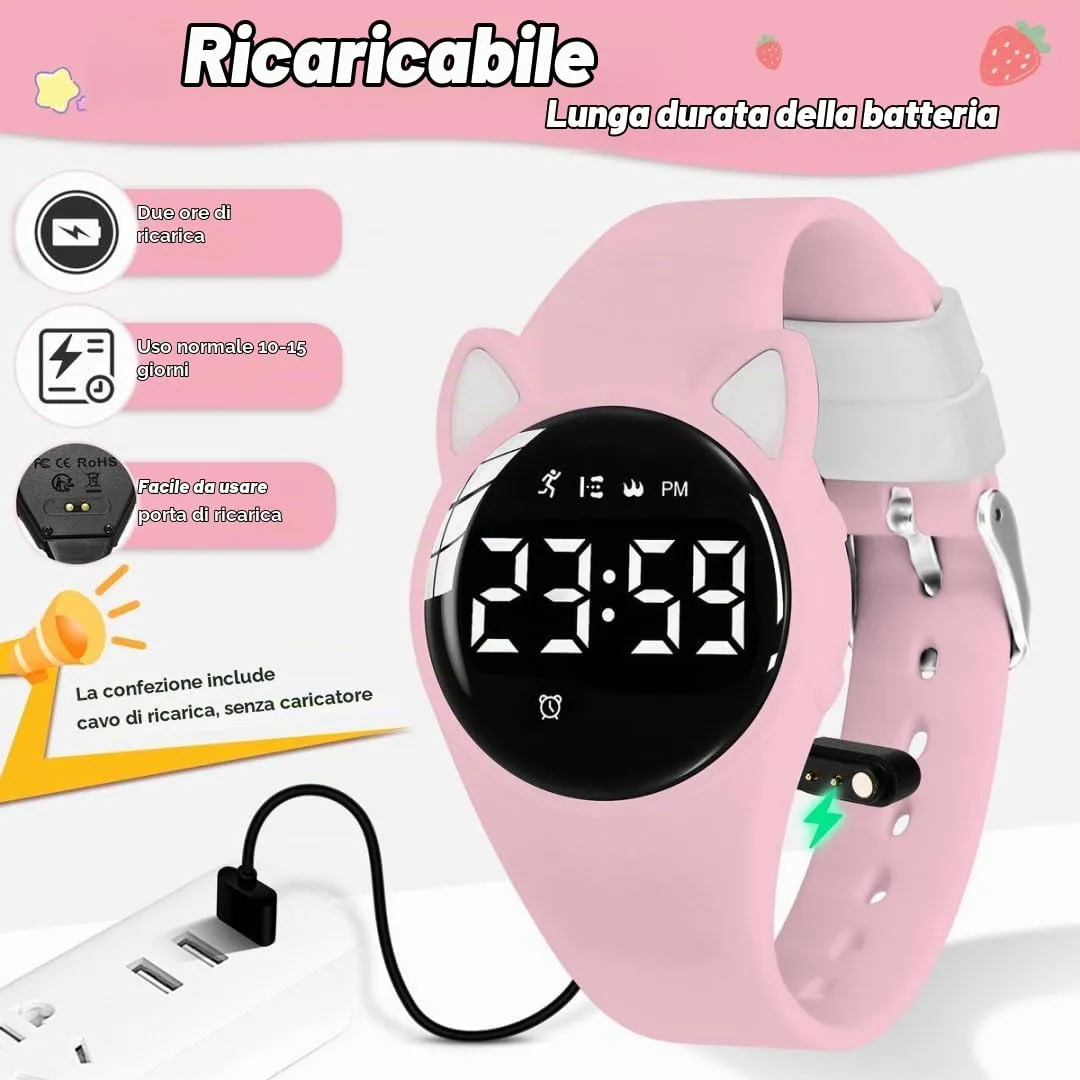 BEN NEVIS Orologio da Polso Sportivo Digitale per Bambini con Sveglia, Calorie e Contapassi - immagine 4