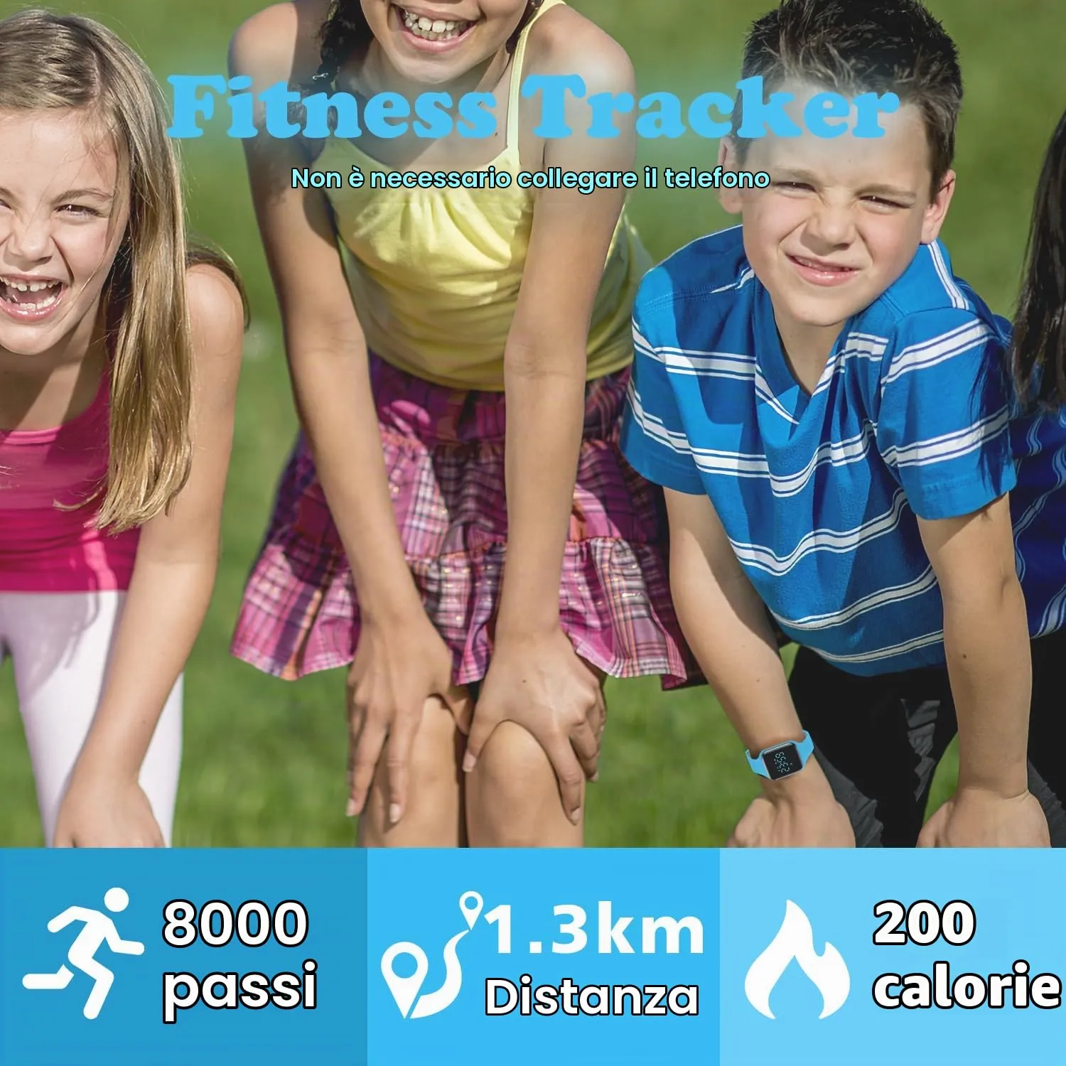 BEN NEVIS Orologio da Polso Sportivo Digitale per Bambini con Sveglia, Calorie e Contapassi - immagine 3