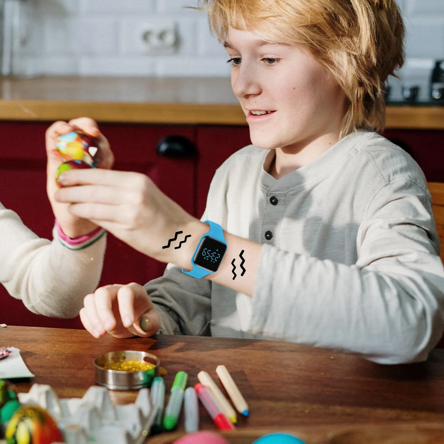 BEN NEVIS Orologio da Polso Sportivo Digitale per Bambini con Sveglia, Calorie e Contapassi - immagine 8