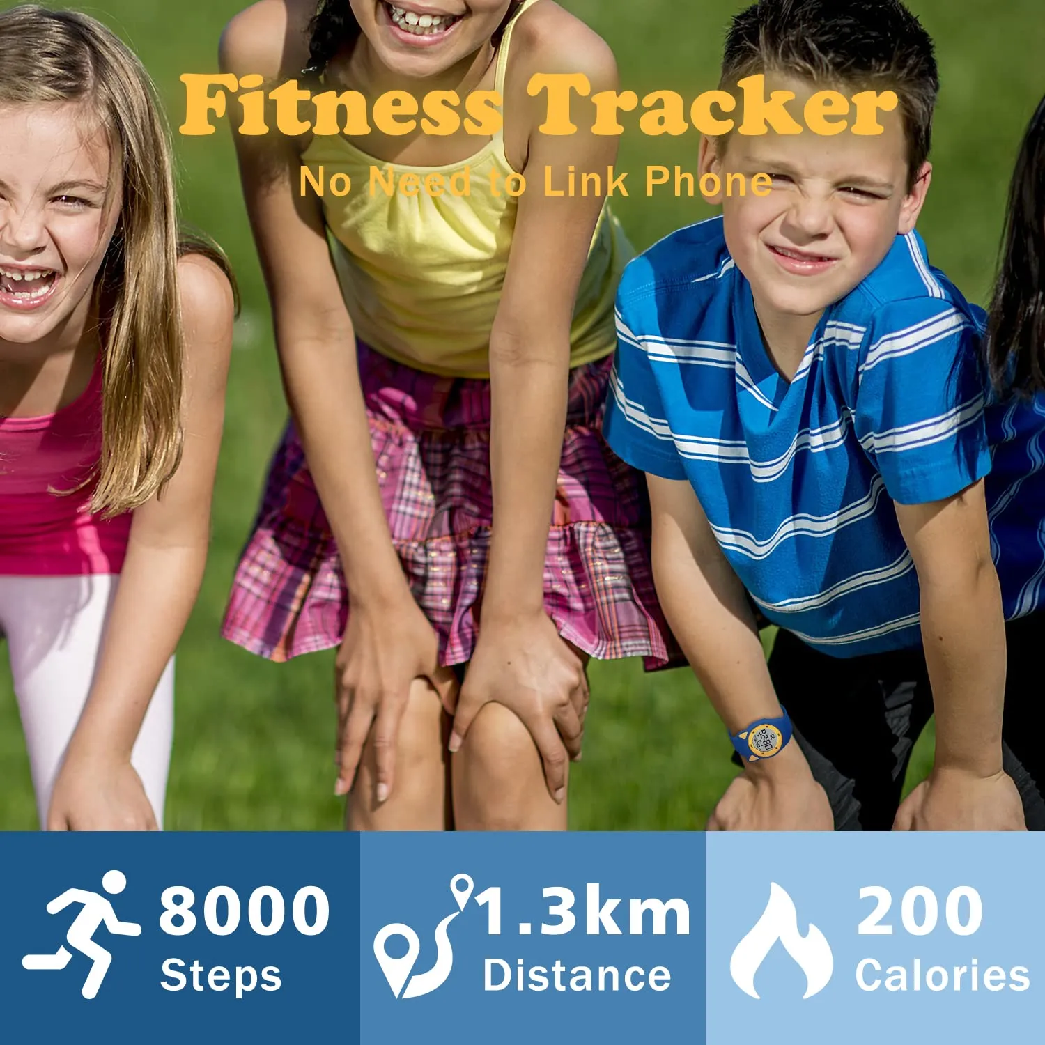 BEN NEVIS Orologio Digitale Sportivo per Bambini con Sveglia, Calorie e Contapassi - immagine 4