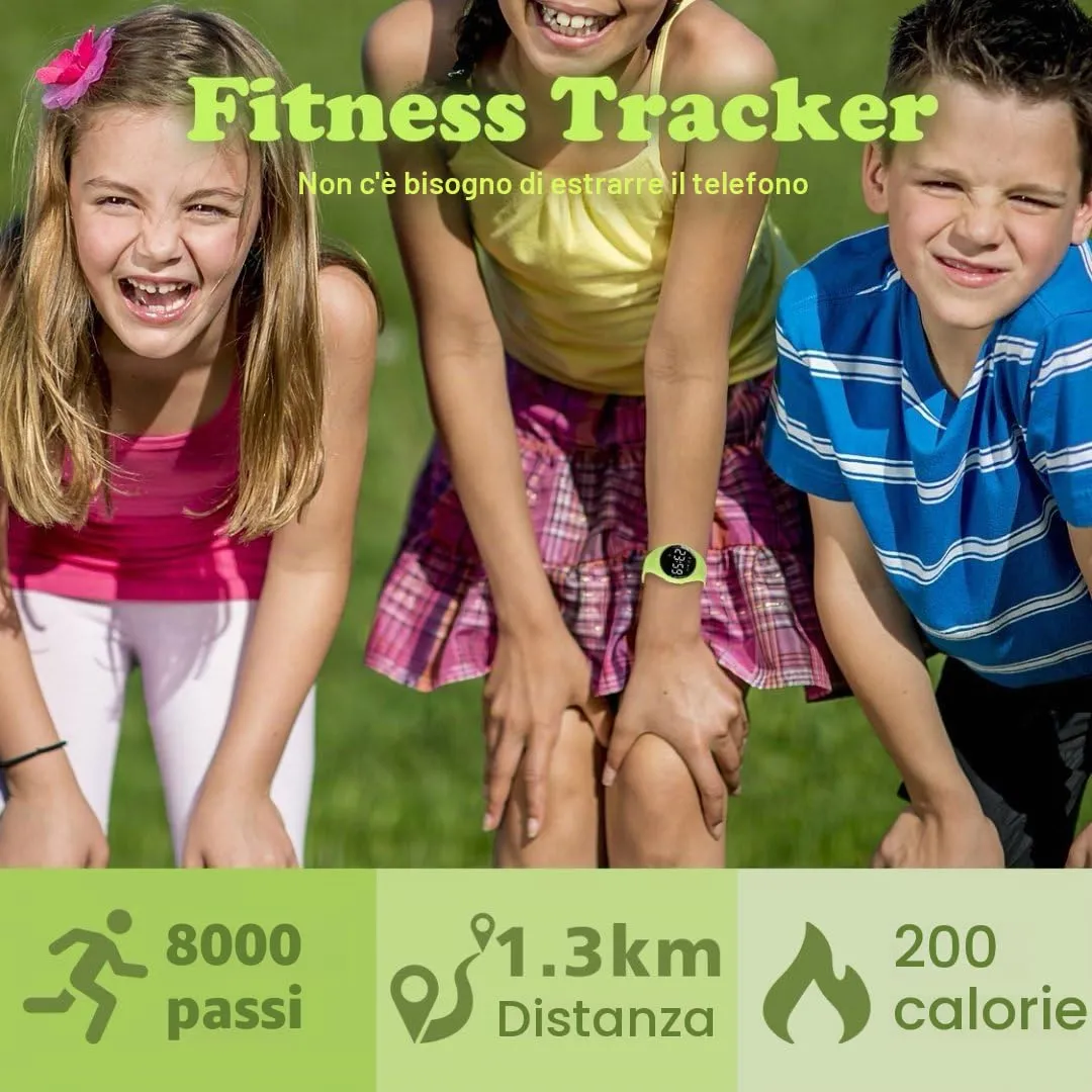 BEN NEVIS Orologio da Polso Sportivo Digitale per Bambini con Sveglia, Calorie e Contapassi - immagine 4