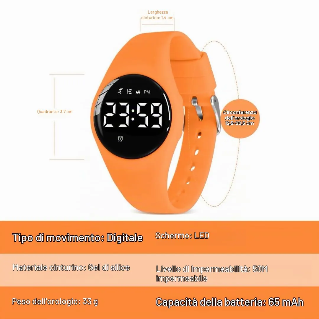 Ben Nevis Orologio Digitale Sportivo per Bambini con Sveglia, Calorie e Contapassi - immagine 6