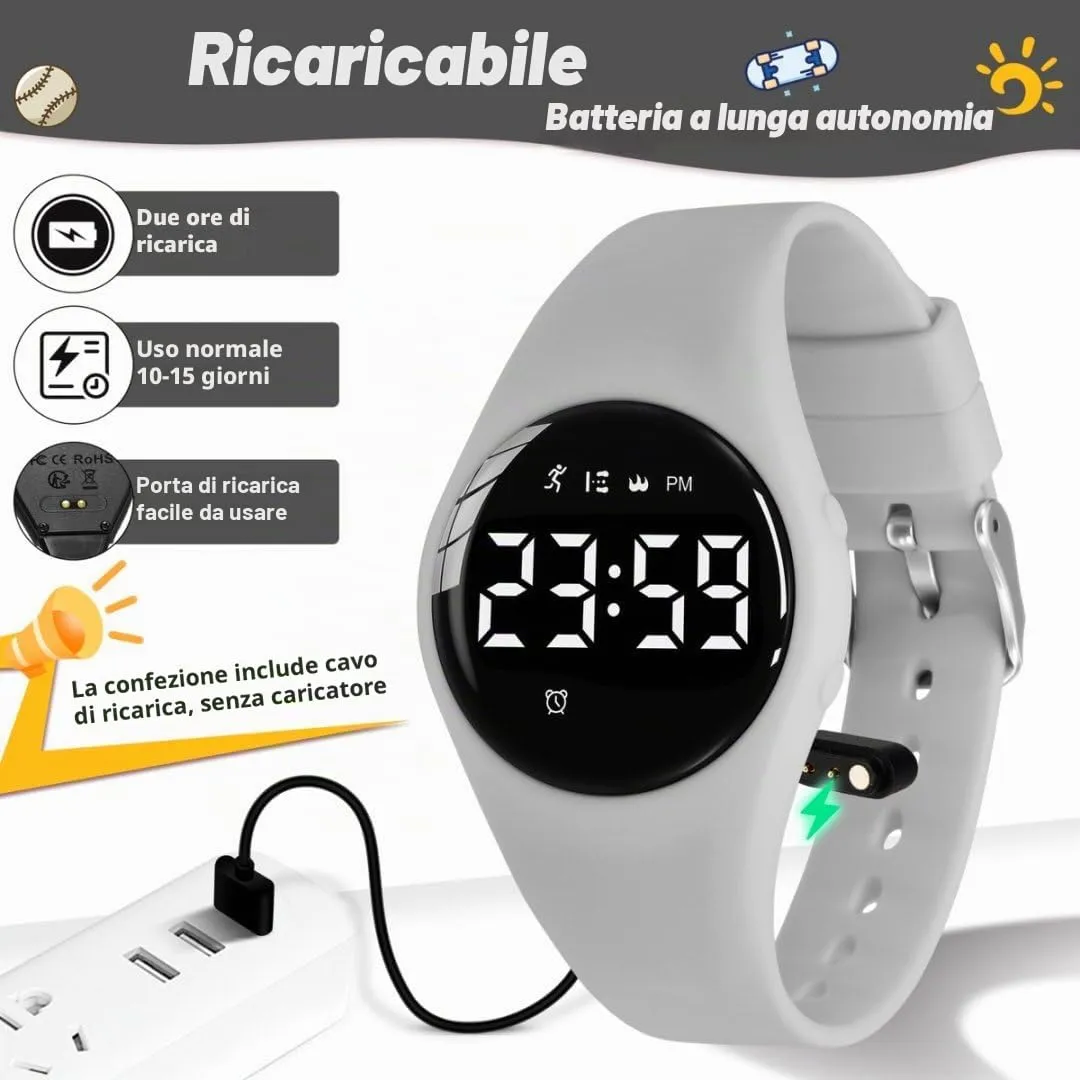 BEN NEVIS Orologio da Polso Sportivo Digitale per Bambini con Sveglia, Calorie e Contapassi - immagine 5