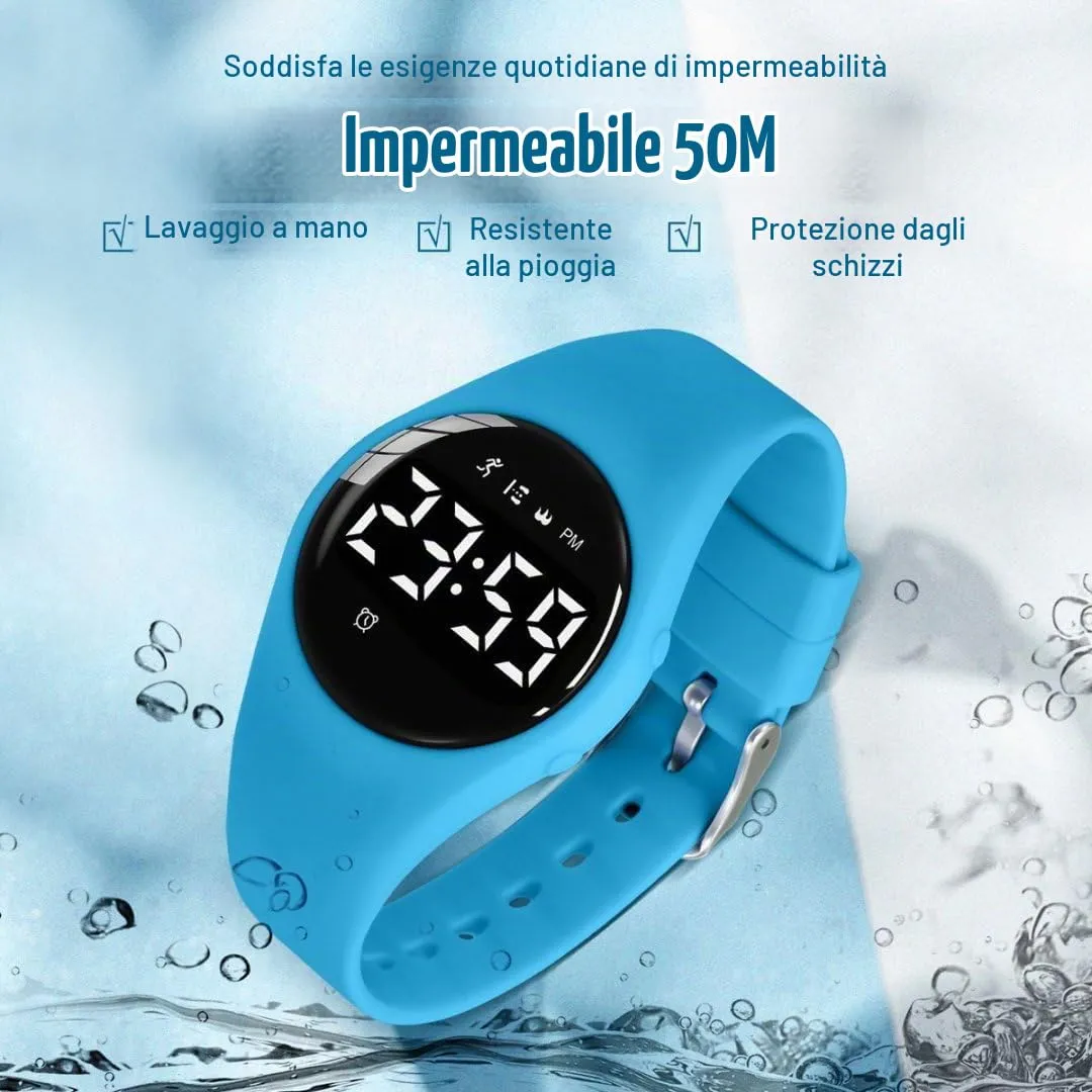 BEN NEVIS Orologio Sportivo Digitale per Bambini con Sveglia, Calorie e Contapassi, T6F - immagine 7