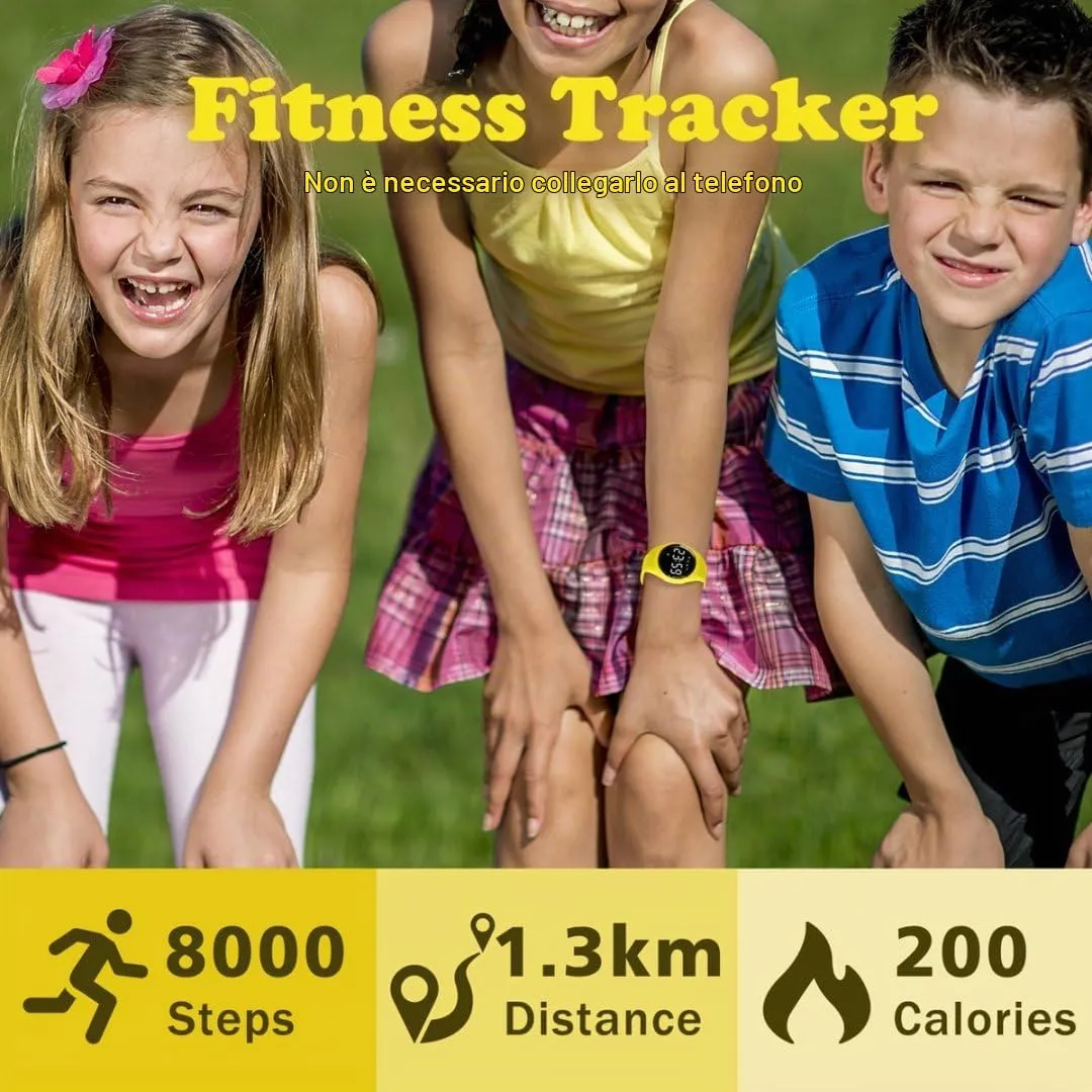 BEN NEVIS Orologio da Polso Sportivo Digitale per Bambini con Sveglia, Calorie e Contapassi - immagine 4