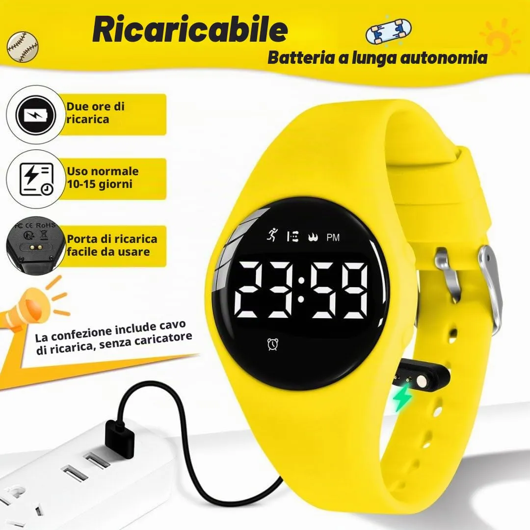 BEN NEVIS Orologio da Polso Sportivo Digitale per Bambini con Sveglia, Calorie e Contapassi - immagine 5