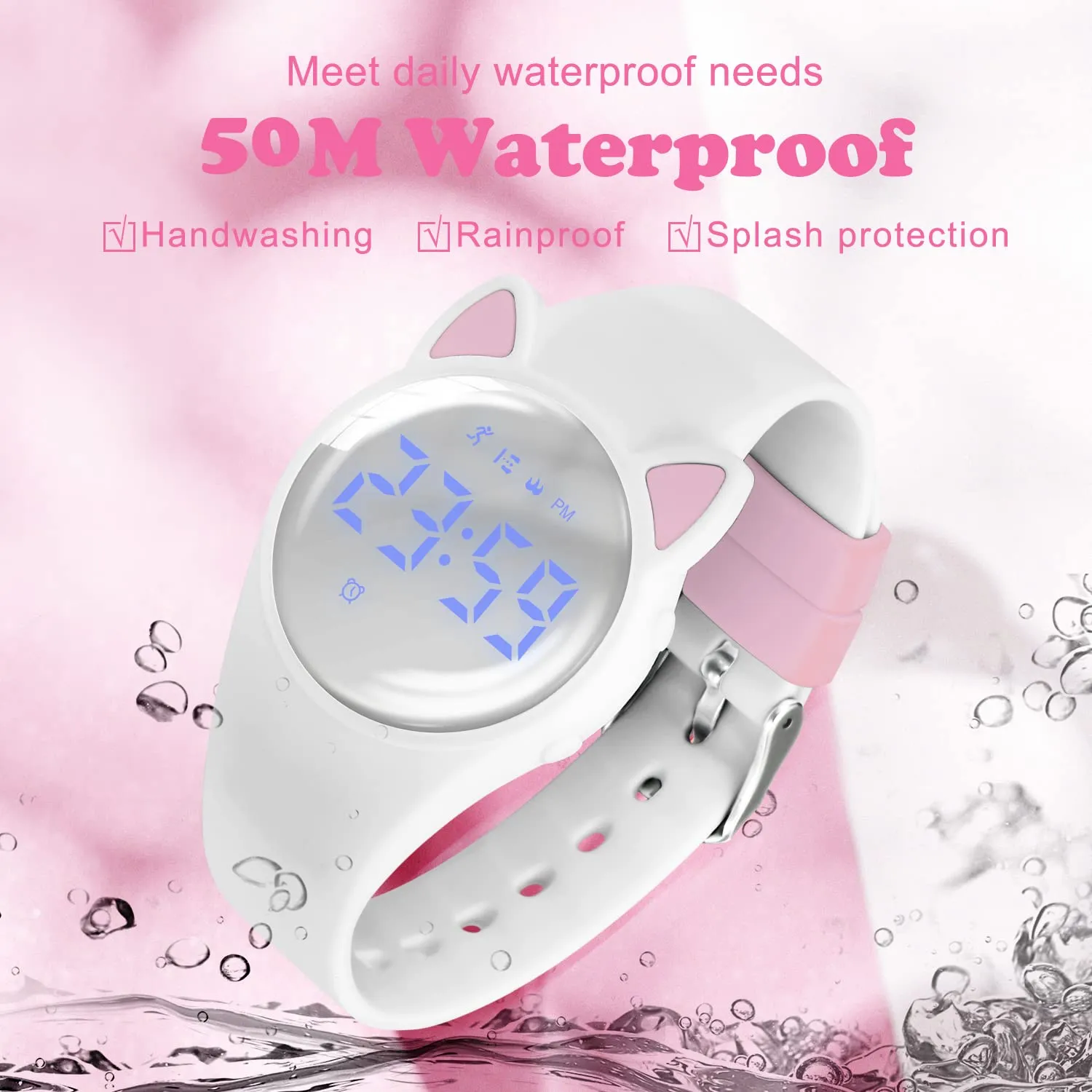 Ben Nevis T666F Orologio Digitale Fitness Tracker per Bambini e Ragazzi, Impermeabile e Ricaricabile - immagine 7