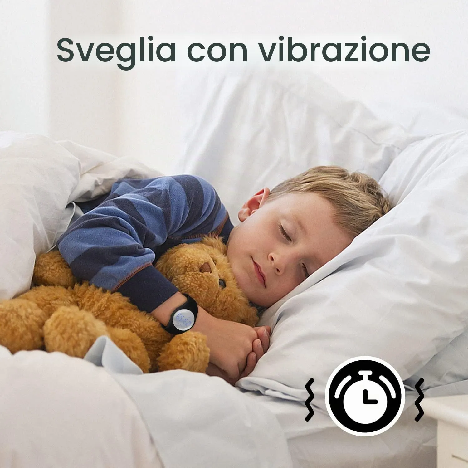 BEN NEVIS T66A Orologio Digitale Fitness Tracker per Bambini e Ragazzi, Impermeabile e Ricaricabile - immagine 2