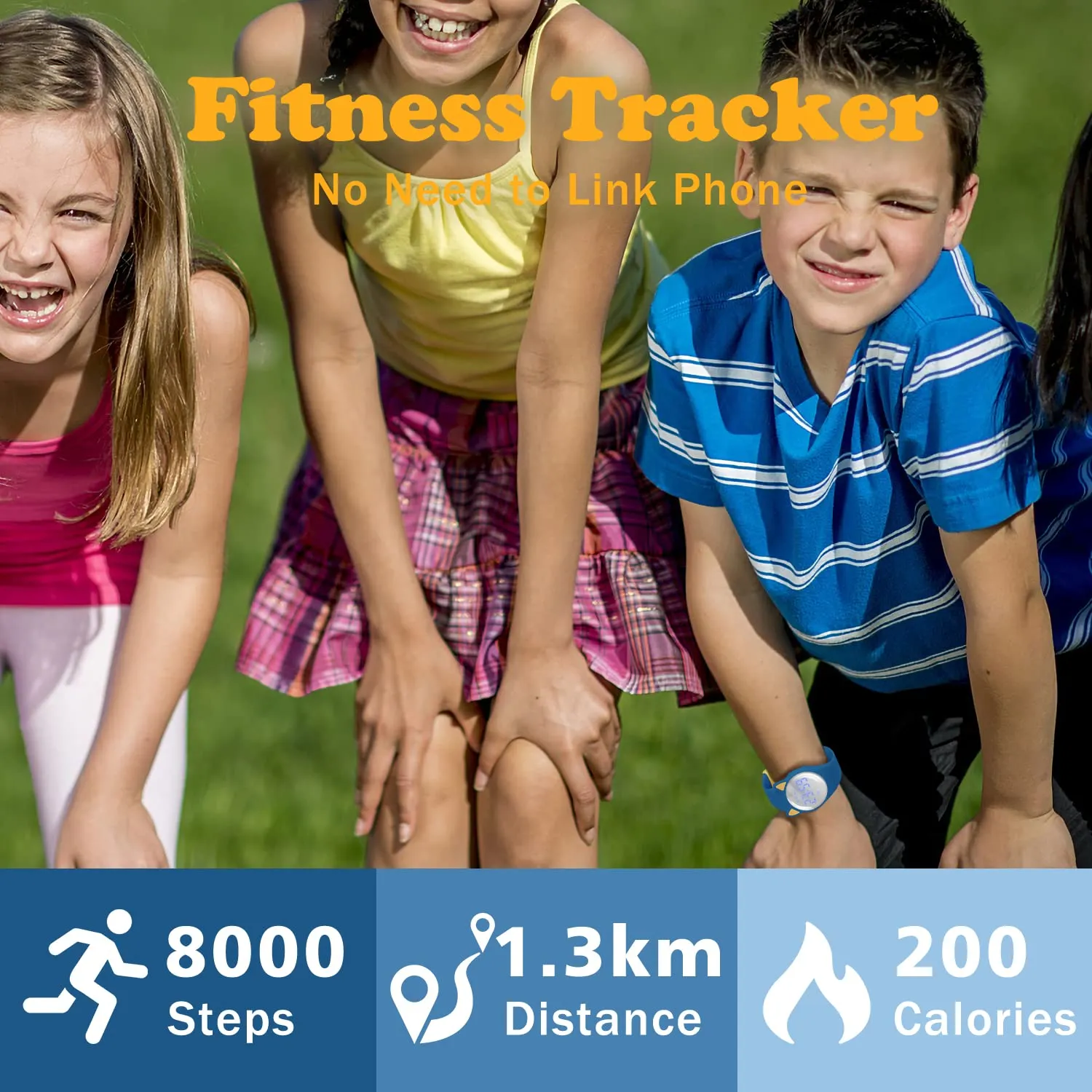 Ben Nevis T66A Orologio Digitale Fitness Tracker Impermeabile per Bambini e Ragazzi - immagine 4