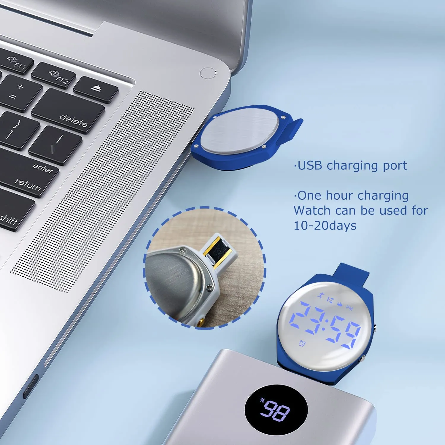 Ben Nevis T66A Orologio Digitale Fitness Tracker Impermeabile per Bambini e Ragazzi - immagine 5