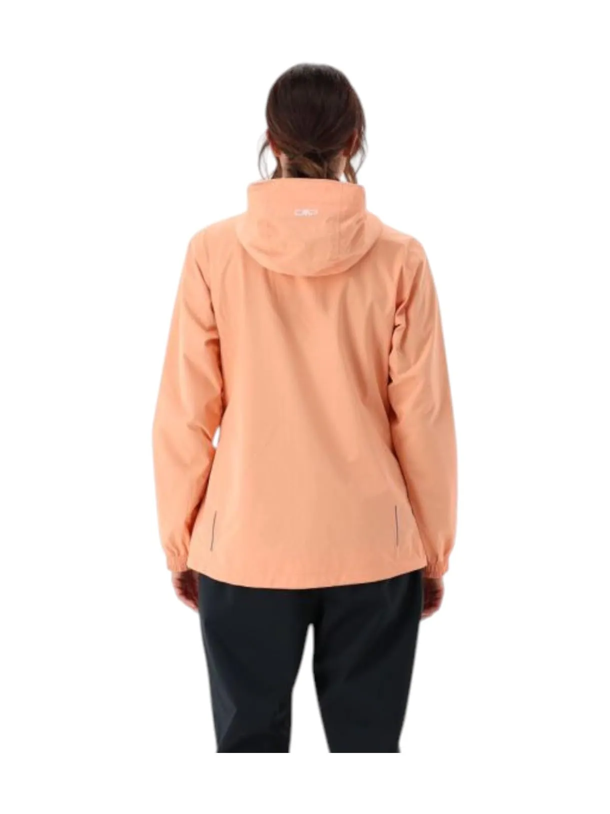 CMP Giacca Packpocket da donna impermeabile, Salmone, 46 - immagine 9