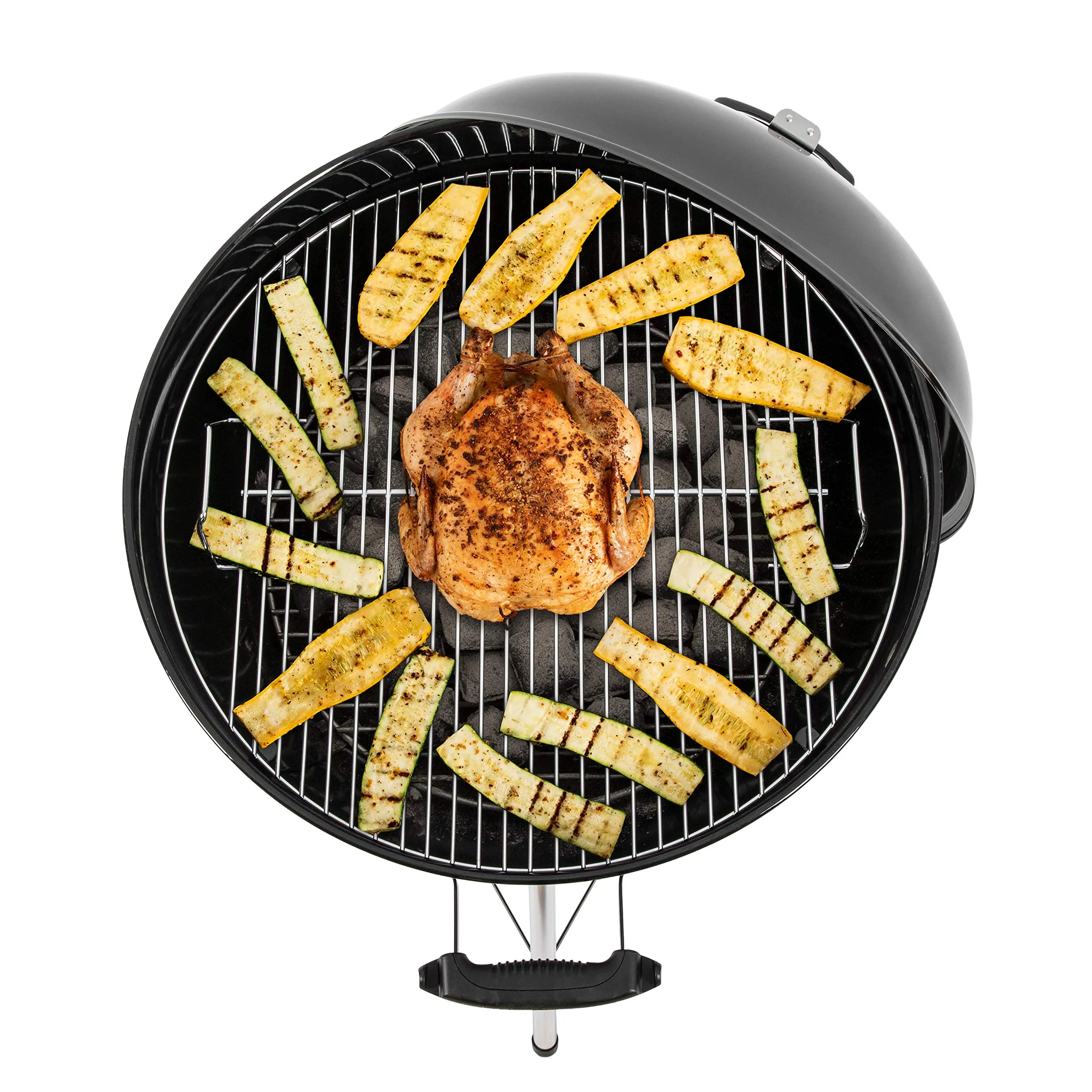Weber Original Kettle E-4710 Barbecue a carbone, 57 cm, Nero - immagine 13