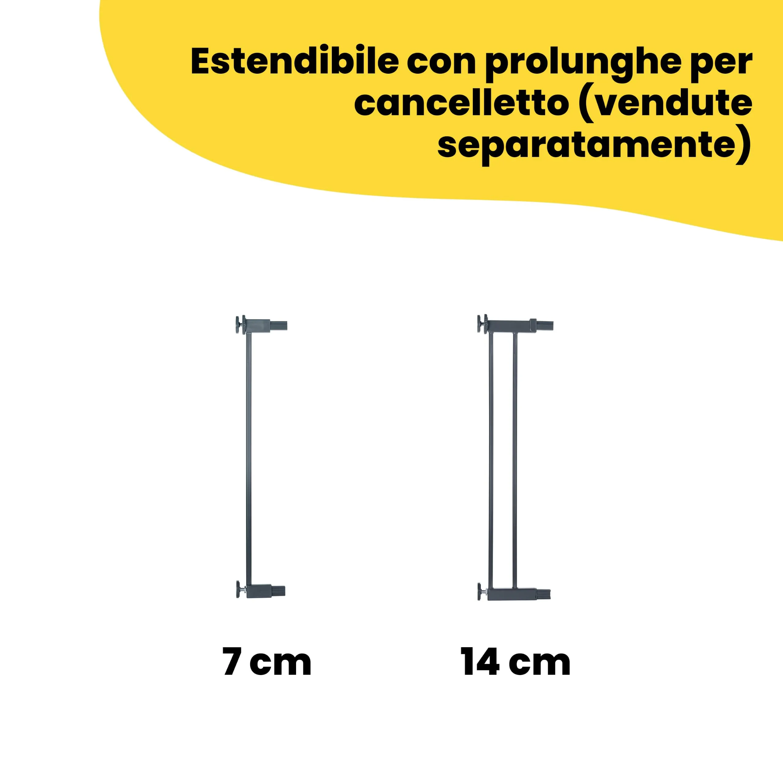 Safety 1st Easy Close Cancelletto di Sicurezza in Metallo, 73-80 cm - immagine 3