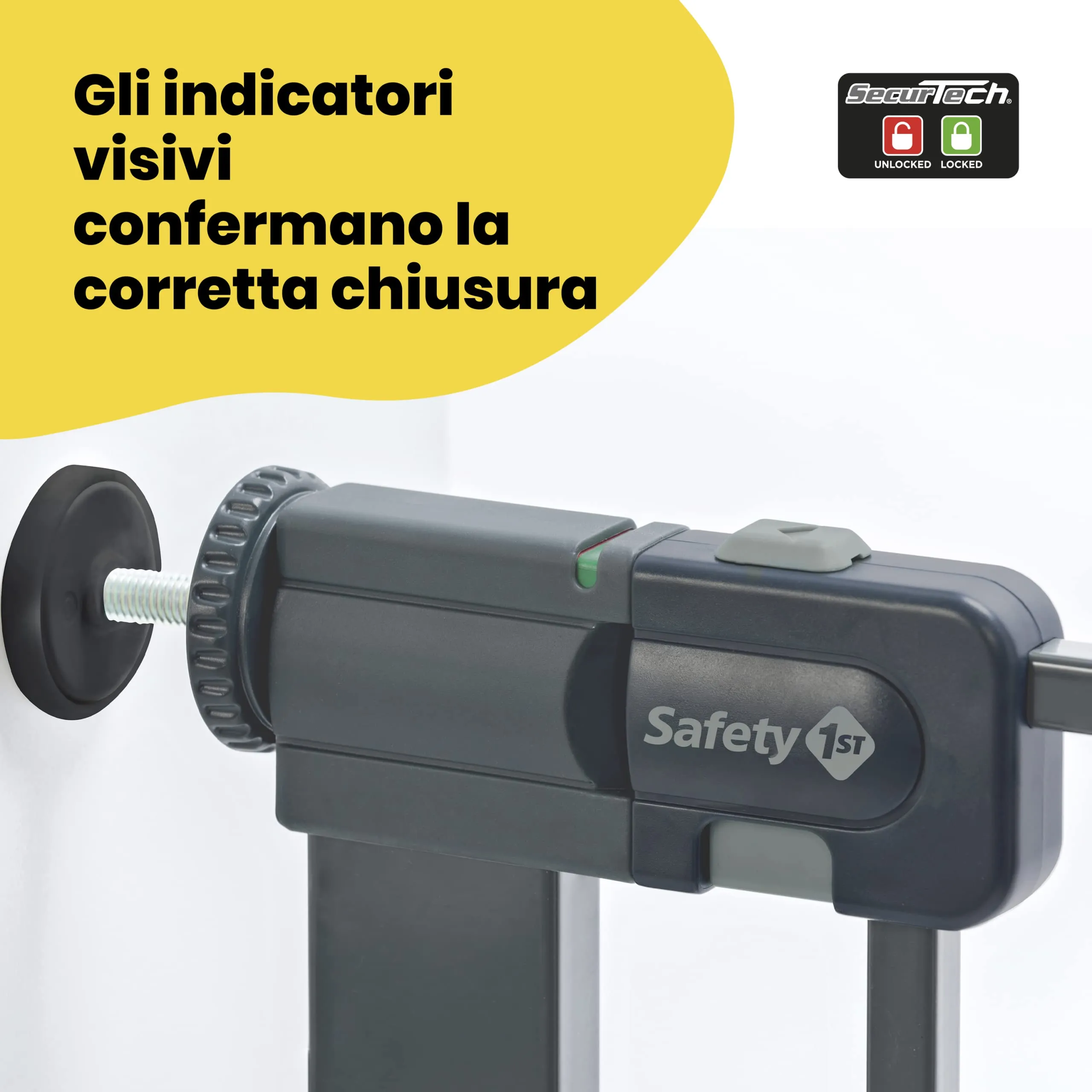 Safety 1st Easy Close Cancelletto di Sicurezza in Metallo, 73-80 cm - immagine 6