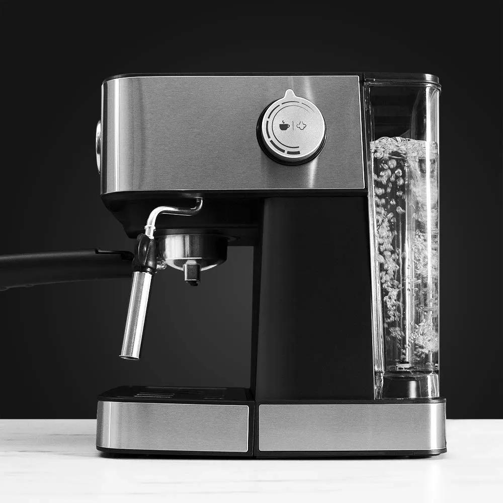 Cecotec Power Espresso 20 Professionale Macchina del caffè, 20 bar, 1,5 L, Acciaio Inossidabile, 850 W - immagine 2
