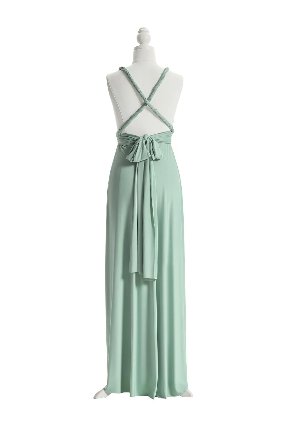 72styles Abito Cerimonia Donna Vestito Elegante Infinity Damigella d'Onore - immagine 4