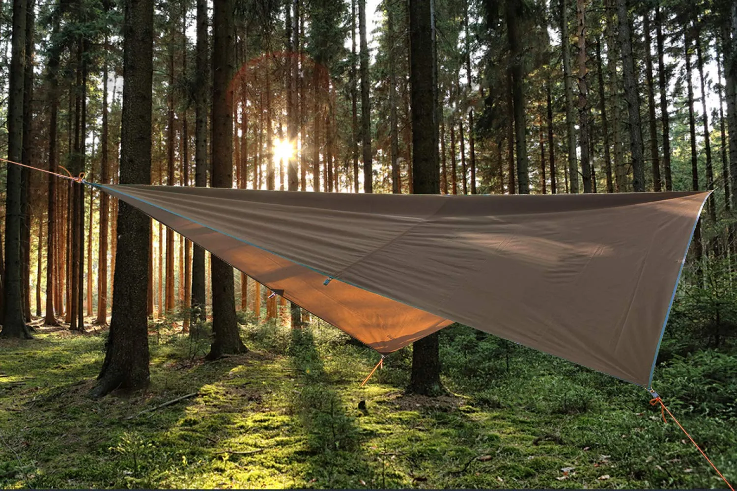 Unigear Telo Antipioggia Tarp Rain Fly Impermeabile 3*4m - immagine 7