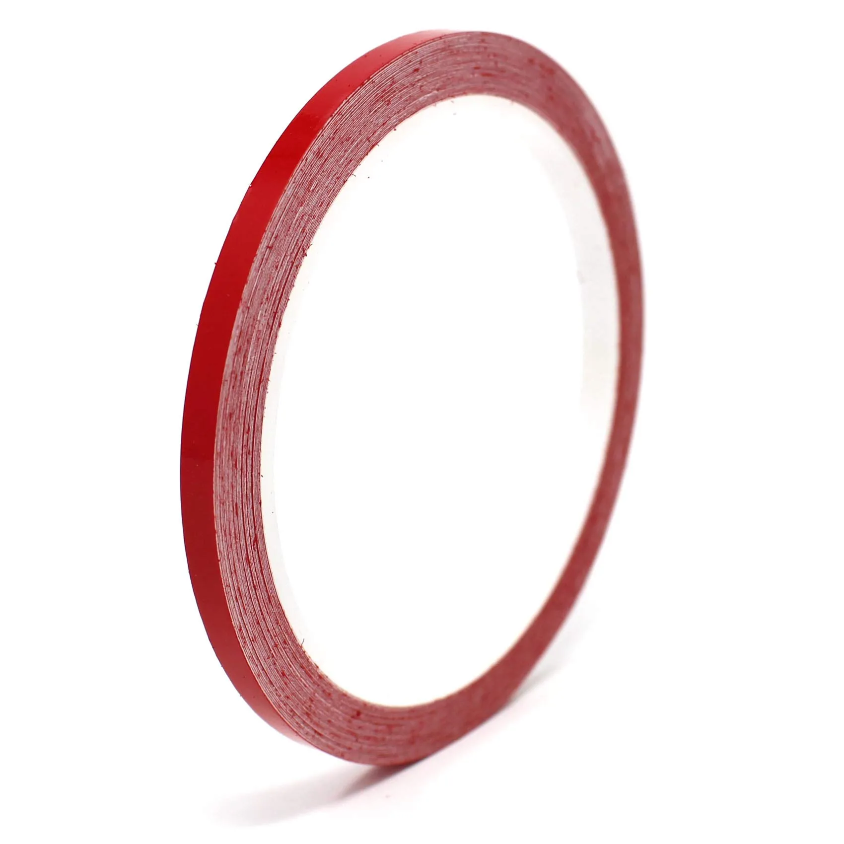 Finest Folia Strisce Adhesive Decorative 10m (5mm, Rosso) - immagine 1