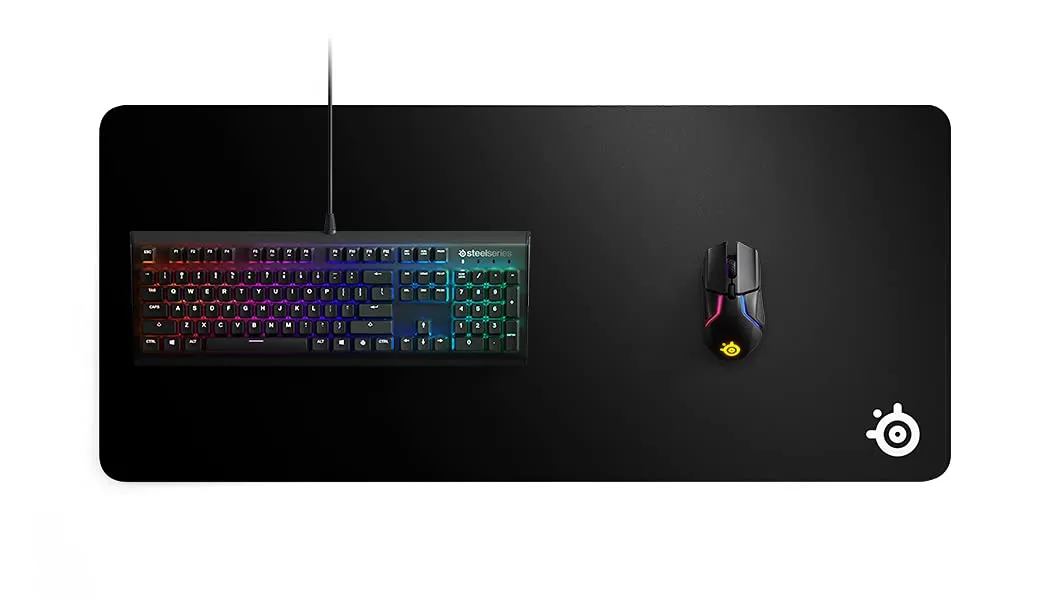 SteelSeries QcK XXL Heavy Mouse Pad, 900 x 400 mm, Nero - immagine 8