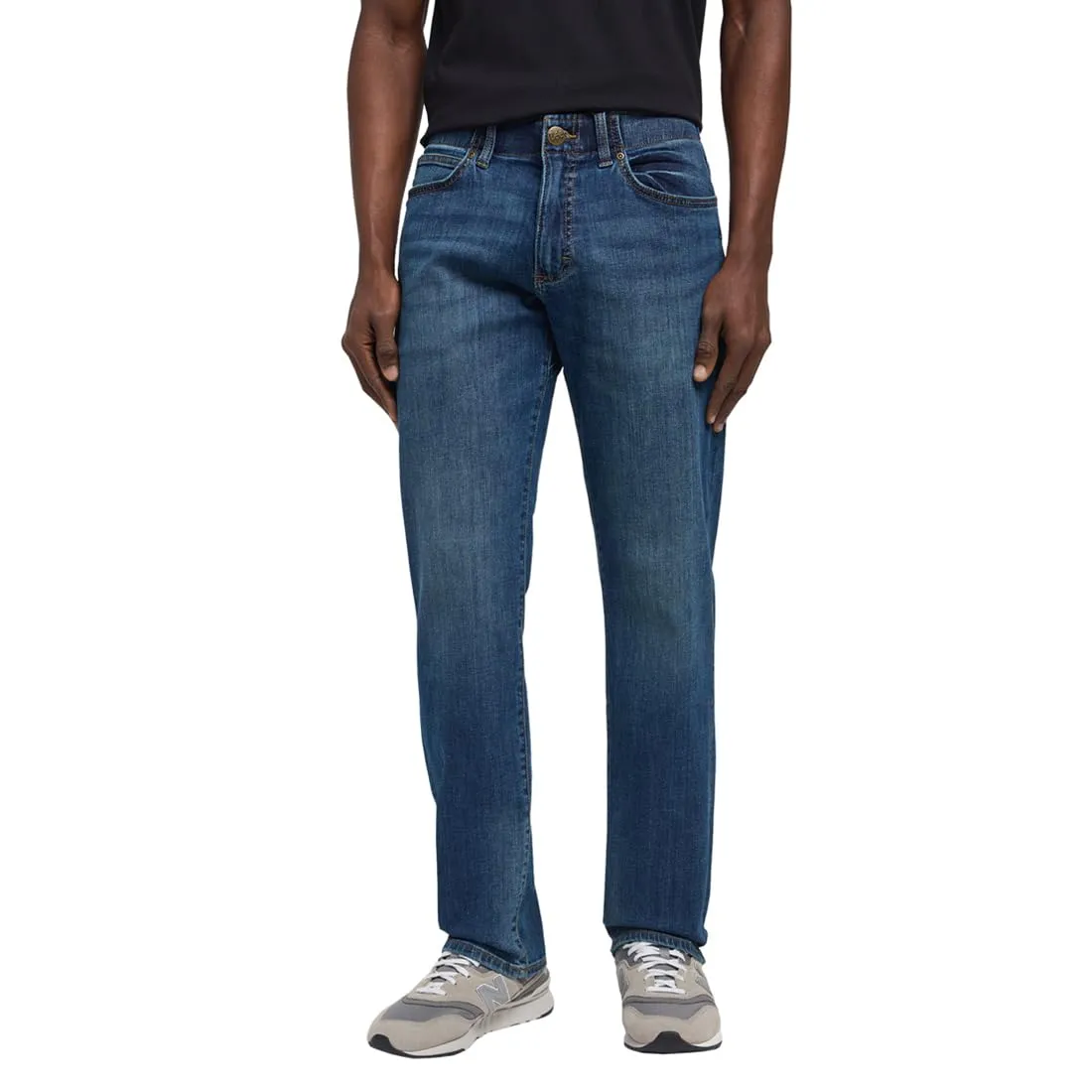 Lee Men's Regular Straight Fit Extreme Motion Jeans - Maddox - immagine 1