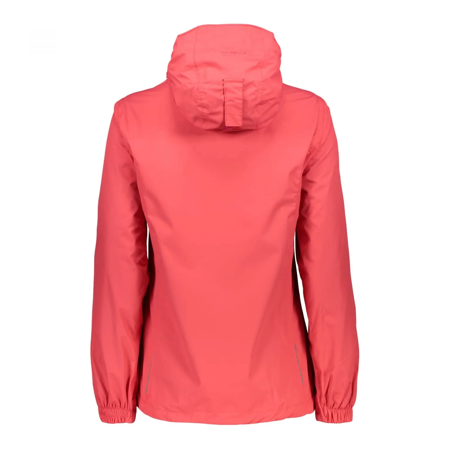 CMP Giacca Pioggia in Poliestere Antistrappo da Donna, Corallo, XS - immagine 4