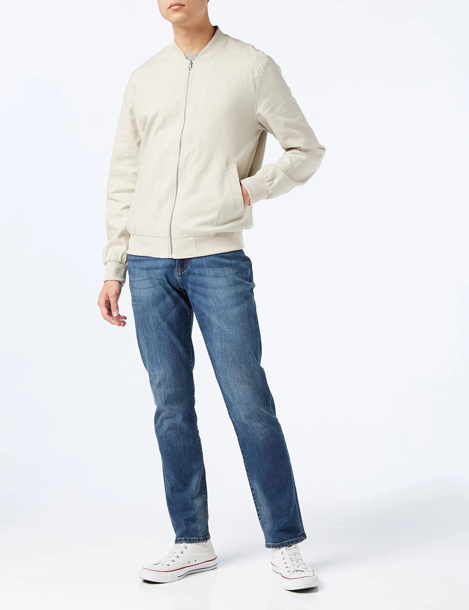 Lee Men's Regular Straight Fit Extreme Motion Jeans - Maddox - immagine 3