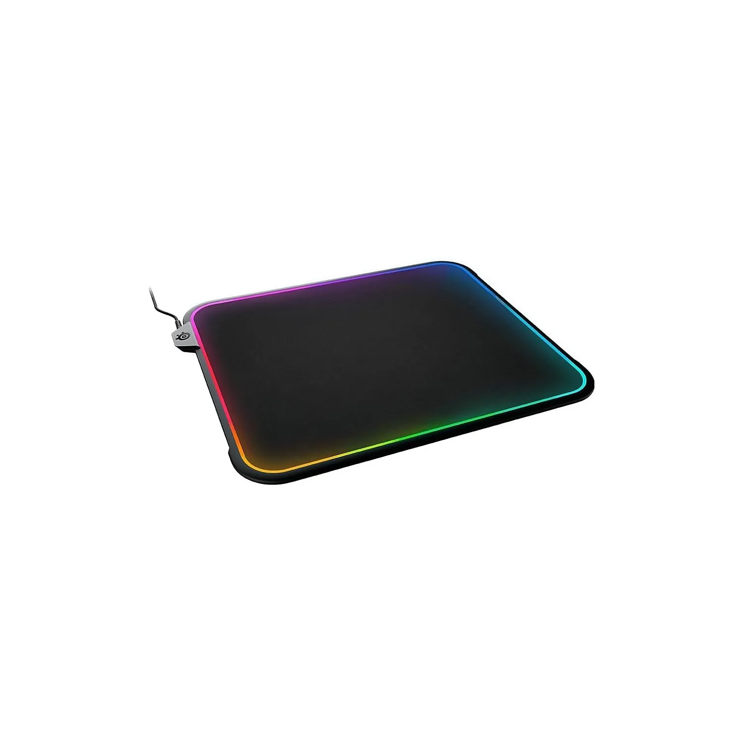 SteelSeries QcK Prism RGB Gaming Mouse Pad, Medium (320 x 270 mm) - immagine 1