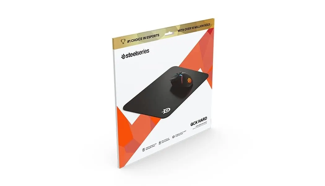 SteelSeries QcK Hard Mouse Pad, Medium (320mm x 270mm x 3mm) - immagine 3