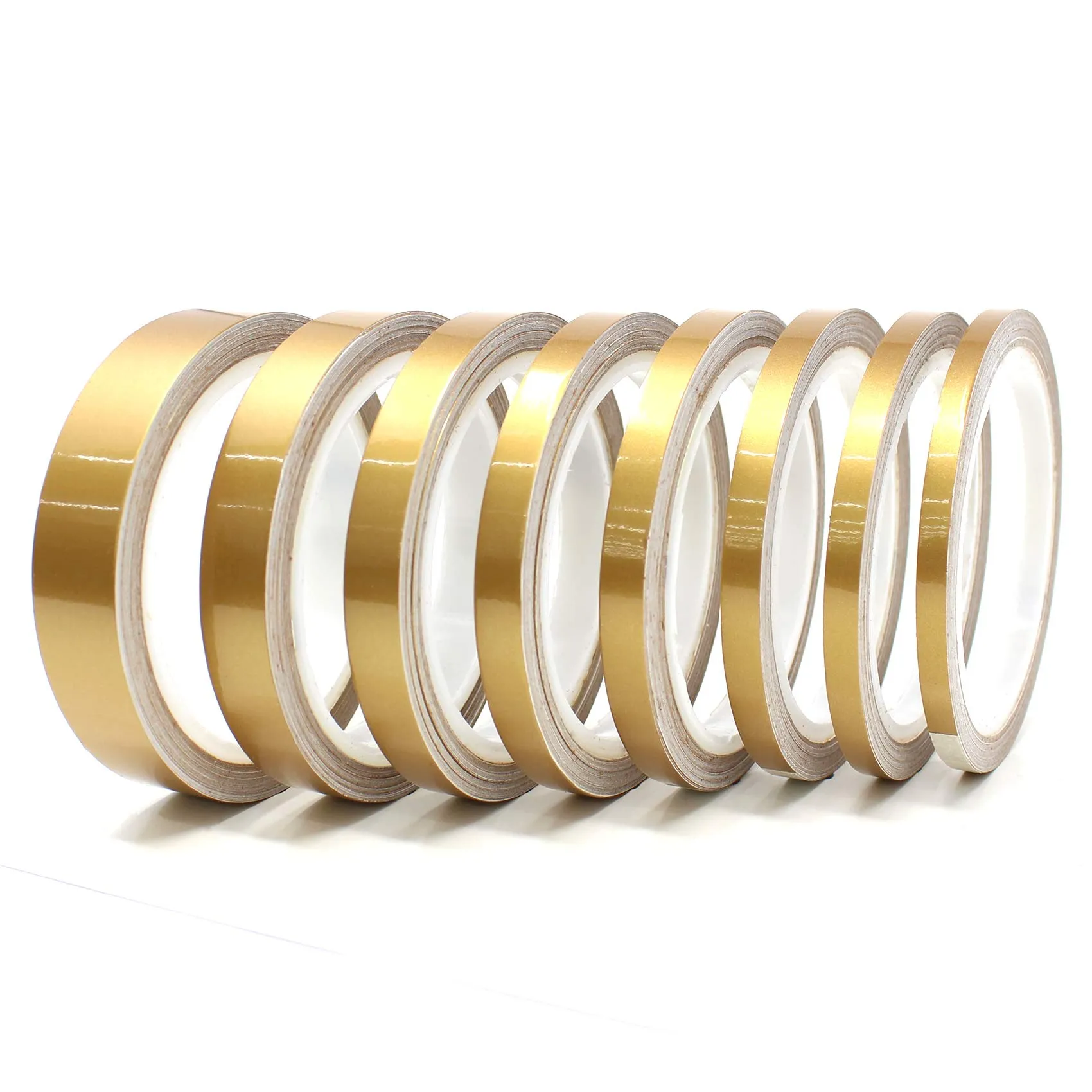 Finest Folia Strisce Adesive Decorative 10m (3mm, Oro) - immagine 2