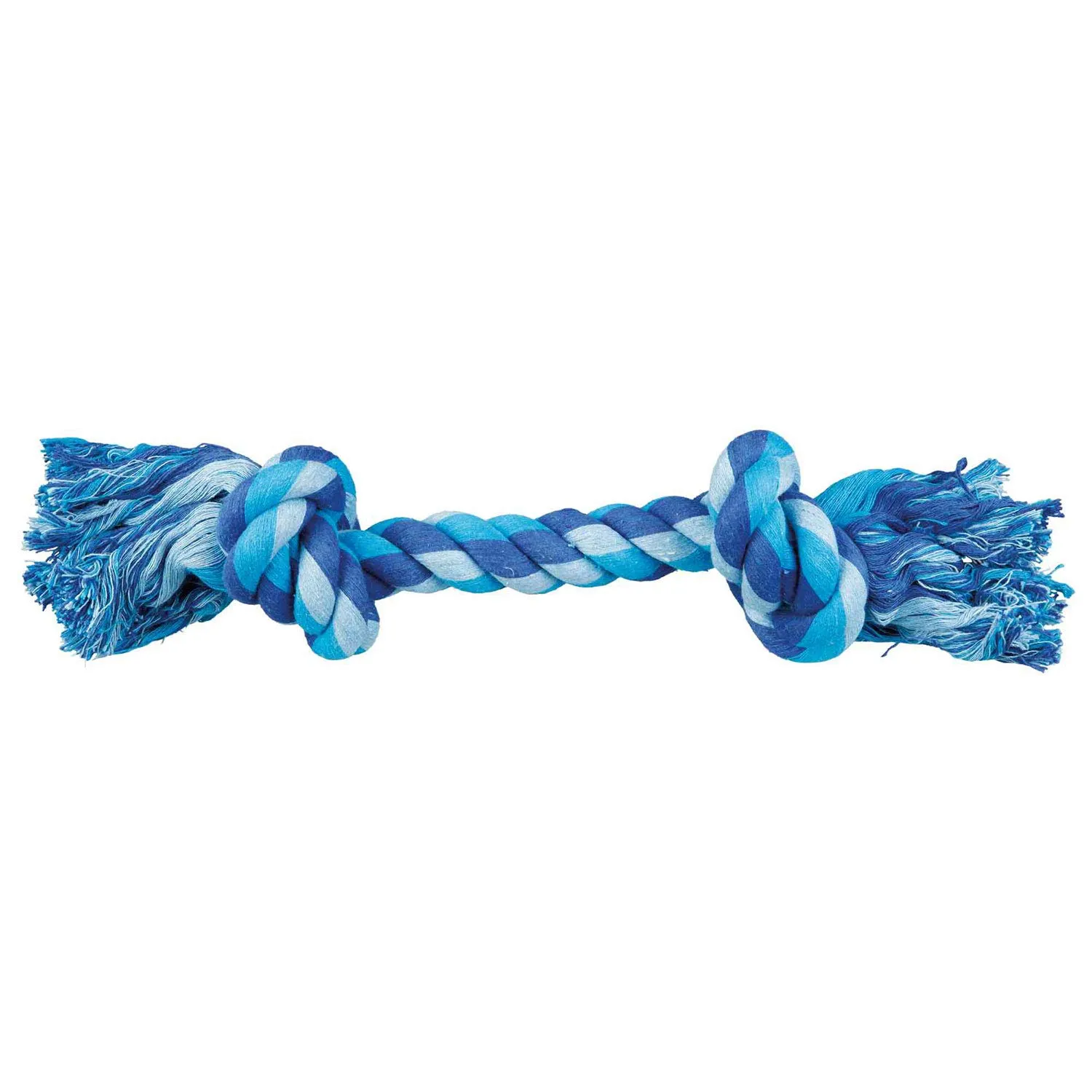 TRIXIE Denta Fun - Corda da gioco per cani in puro cotone, 40 cm - immagine 2
