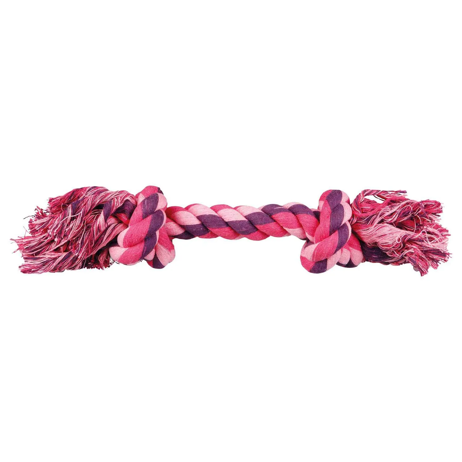 TRIXIE Denta Fun - Corda da gioco per cani in puro cotone, 40 cm - immagine 3
