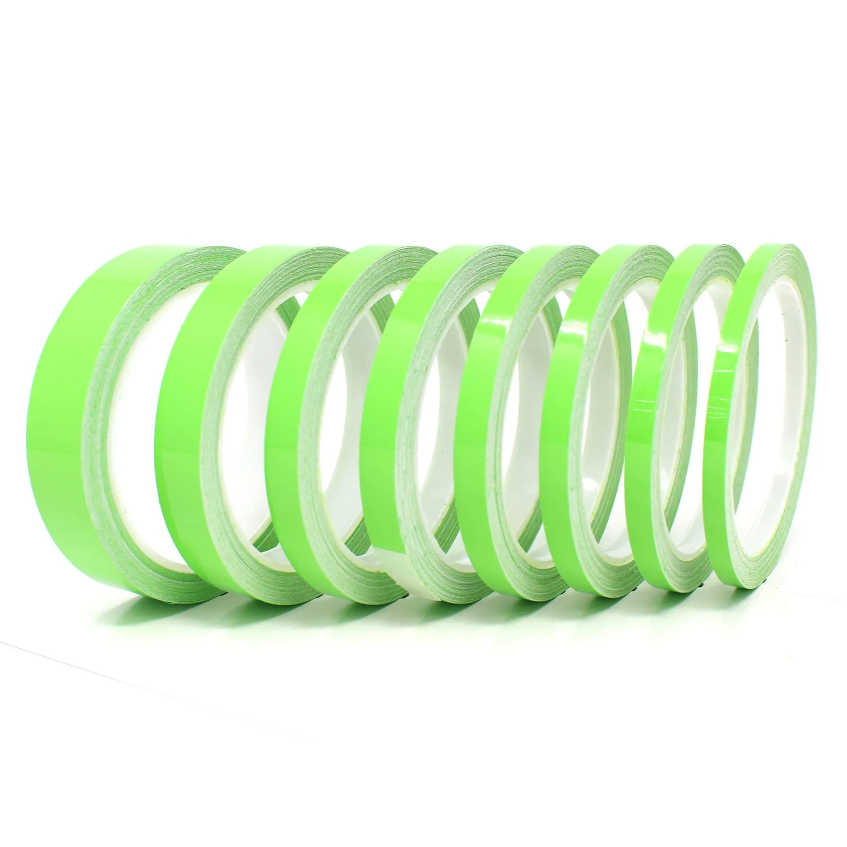 Finest Folia Strisce adhesive decorative per auto moto barca e modellismo, 10m (4mm, Verde lime) - immagine 2