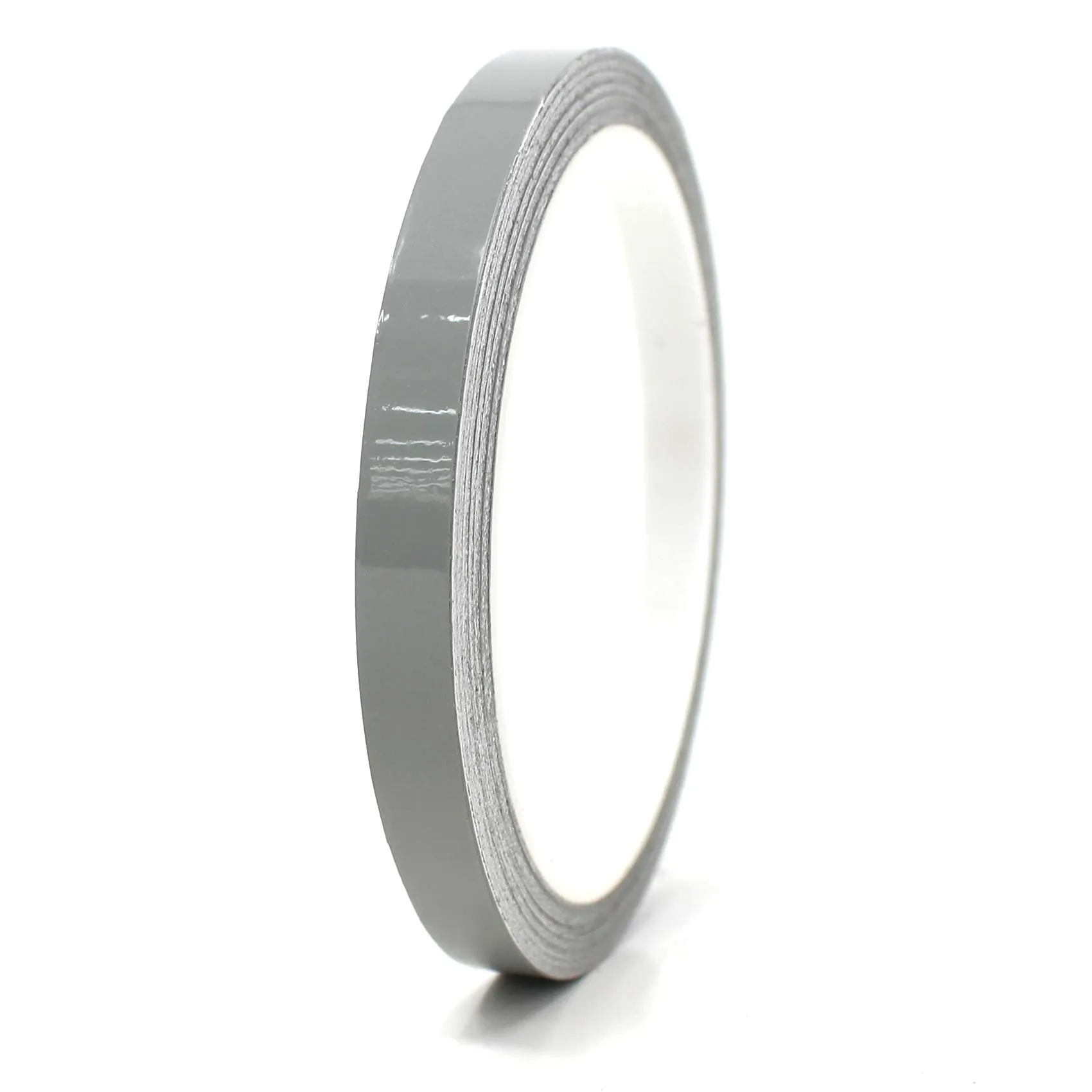 Finest Folia Strisce Adhesive Decorative per Auto Moto Barca e Modellismo, 10m x 8mm, Grigio Medio - immagine 1