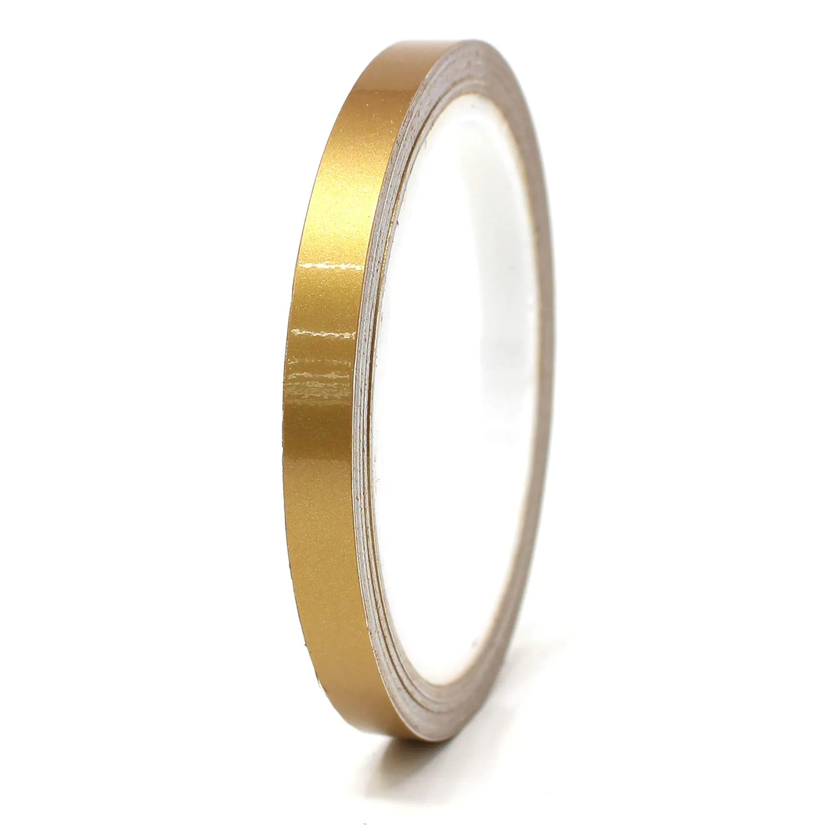 Finest Folia Strisce Adhesive Decorative 10m (7mm, Oro) - immagine 1