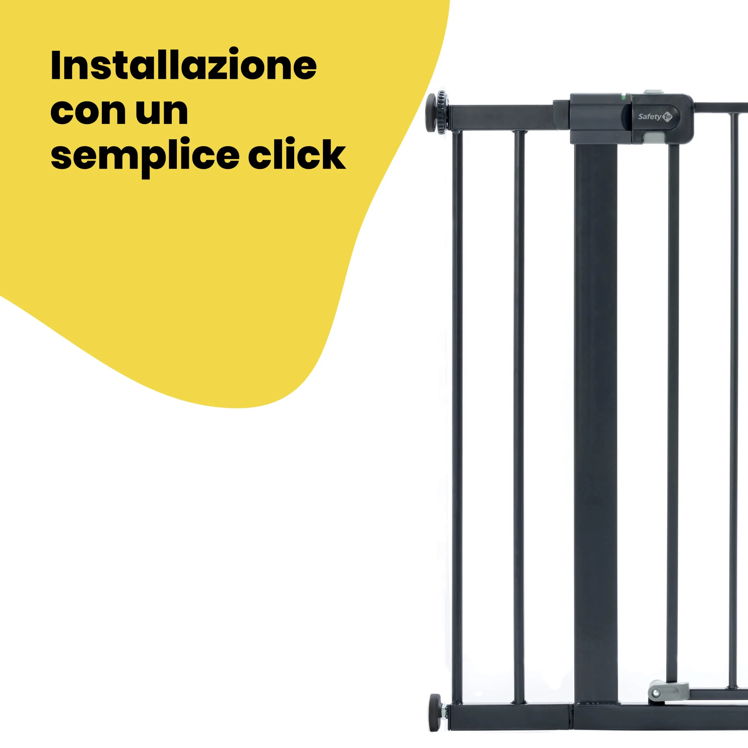 Safety 1st Estensione Cancelletto Sicurezza Bambini 14 cm per Securetech, Easy Close Metal, Auto Close e Flat Step, Nero - immagine 3