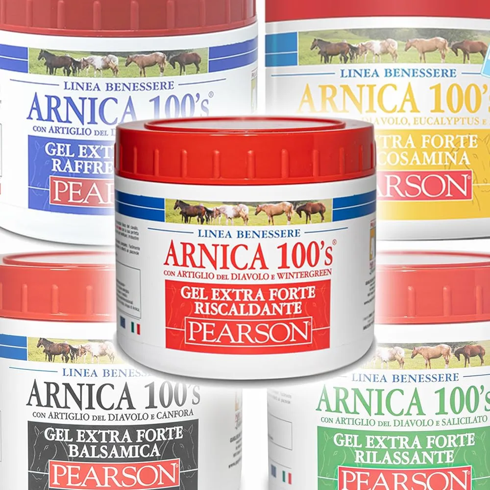 Arnica 100's Gel Extraforte Riscaldante per Cavalli Pearson, 500 ml - immagine 7