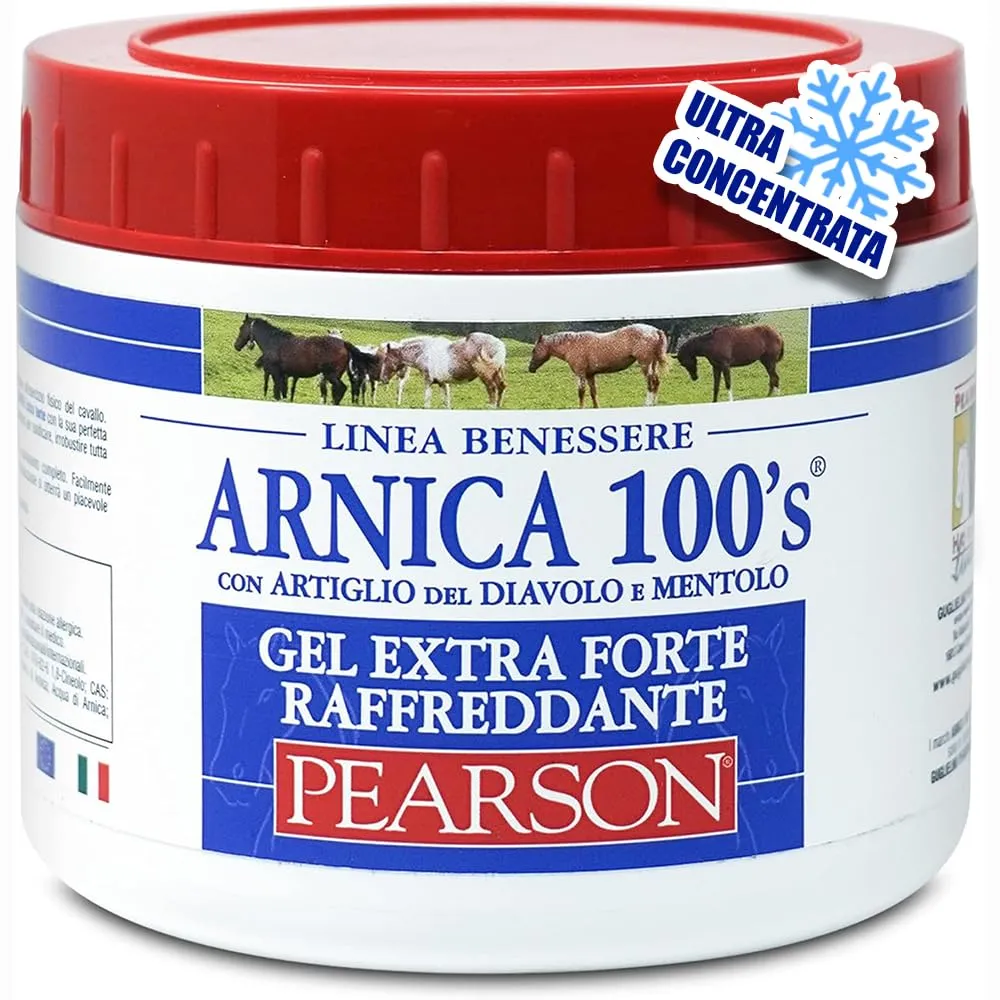 ARNICA 100'S Gel Arnica Extraforte Raffreddante Pearson per Cavalli, 500 ml - immagine 1
