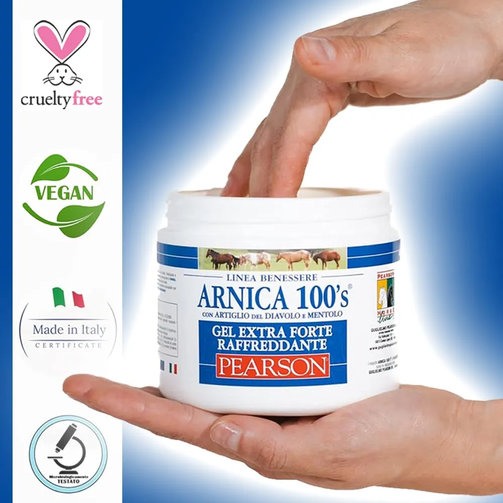 ARNICA 100'S Gel Arnica Extraforte Raffreddante Pearson per Cavalli, 500 ml - immagine 5