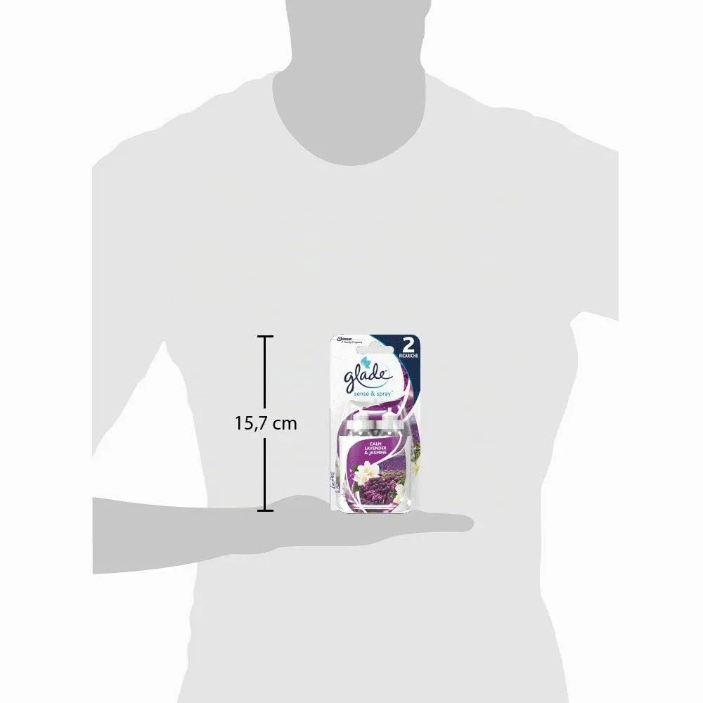 Glade Sense & Spray Ricarica Calm Lavanda e Gelsomino, 2 x 18 ml - immagine 7