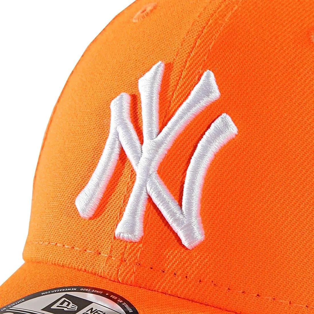 New Era York Yankees MLB 9forty Adjustable Cap - Neon Orange - One Size - immagine 3