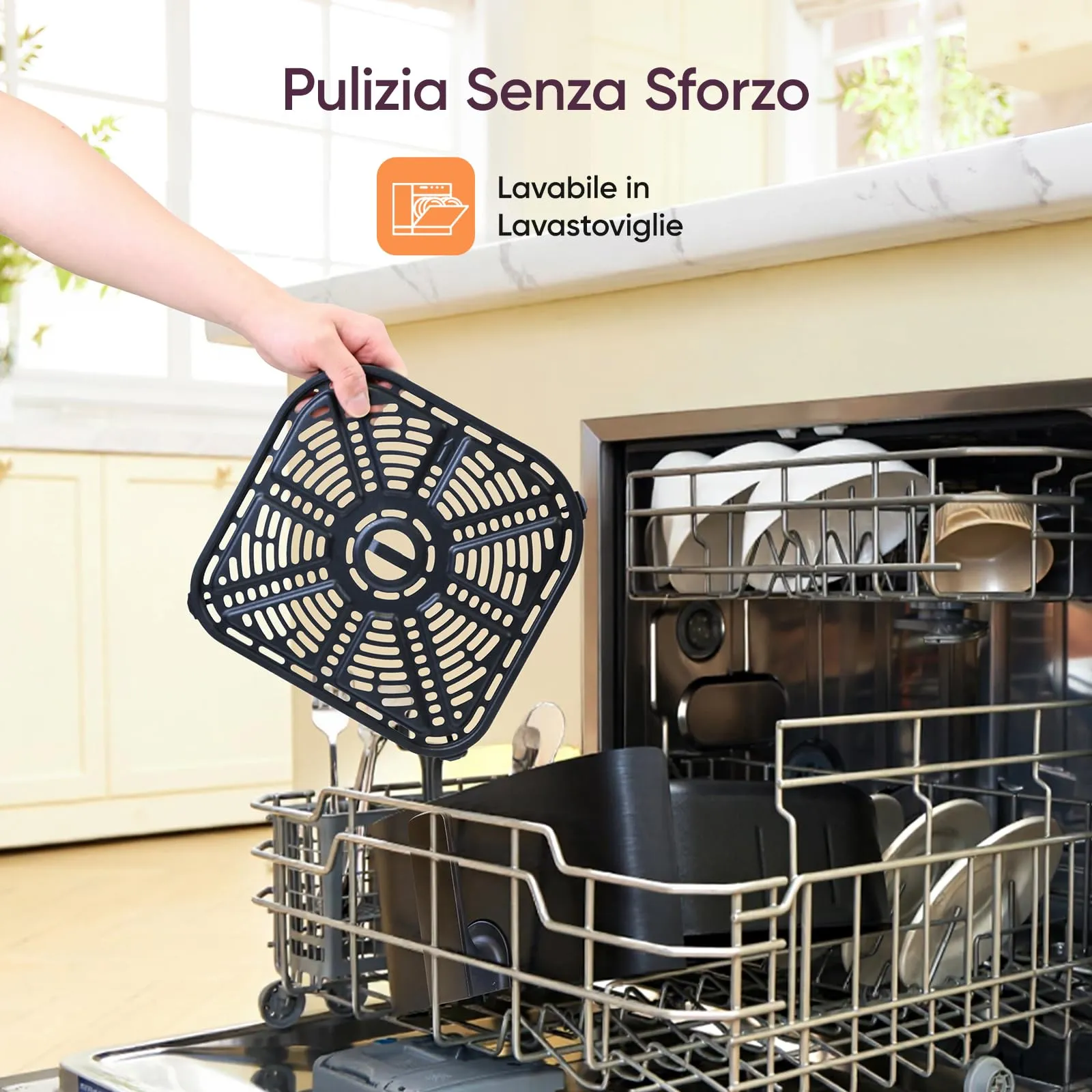 Cosori Friggitrice ad Aria CP158-AF, 5,7 L, 13 Funzioni, 1700W, Nero - immagine 8