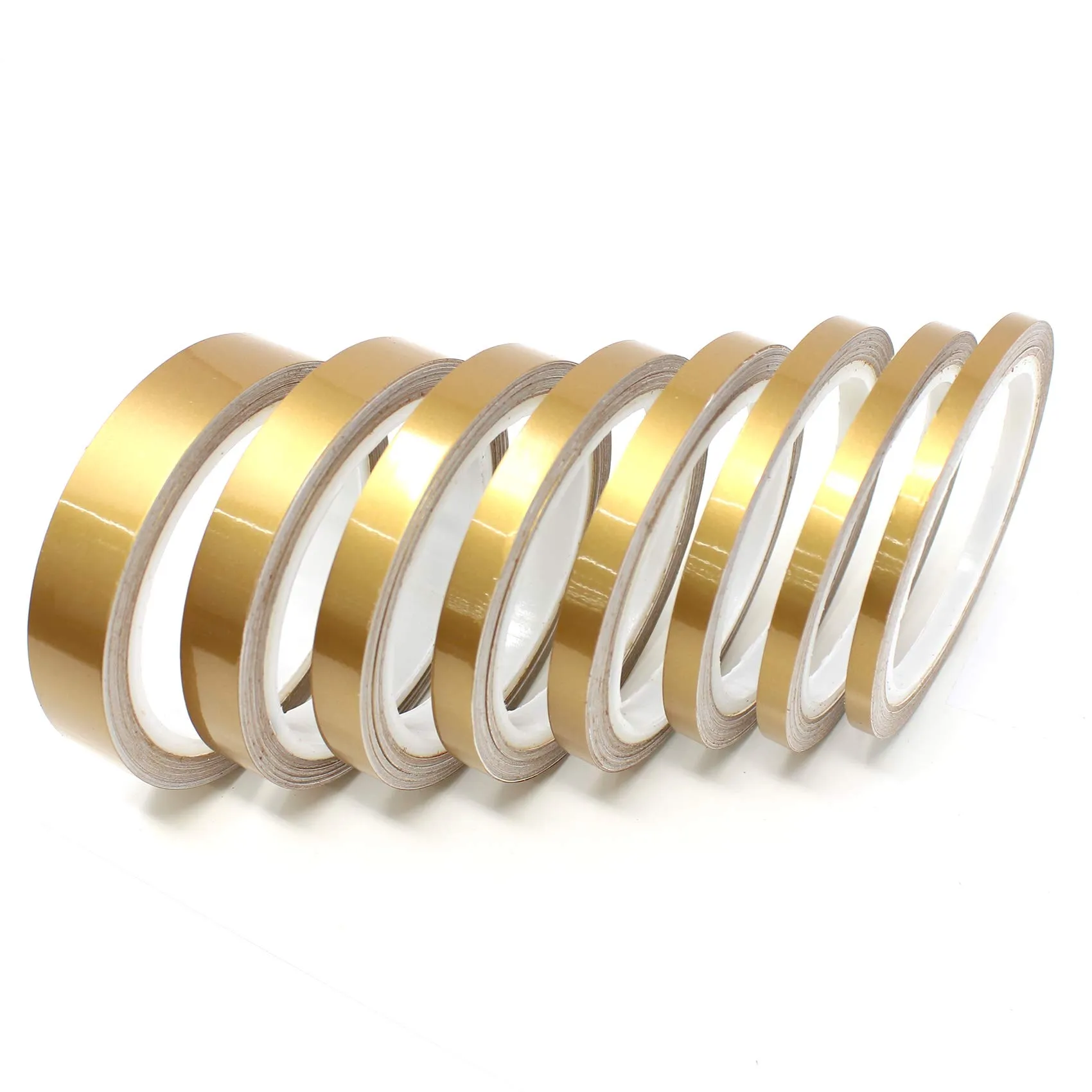 Finest Folia Strisce Adhesive Decorative 10m, 10mm, Oro - immagine 3
