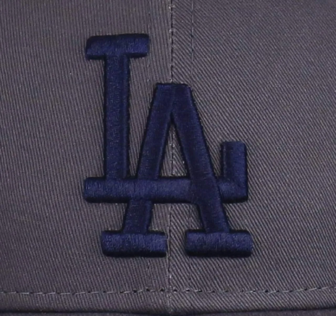 New Era Los Angeles Dodgers 9Forty Adjustable Cap League Essential Grey/Navy - One Size - immagine 4