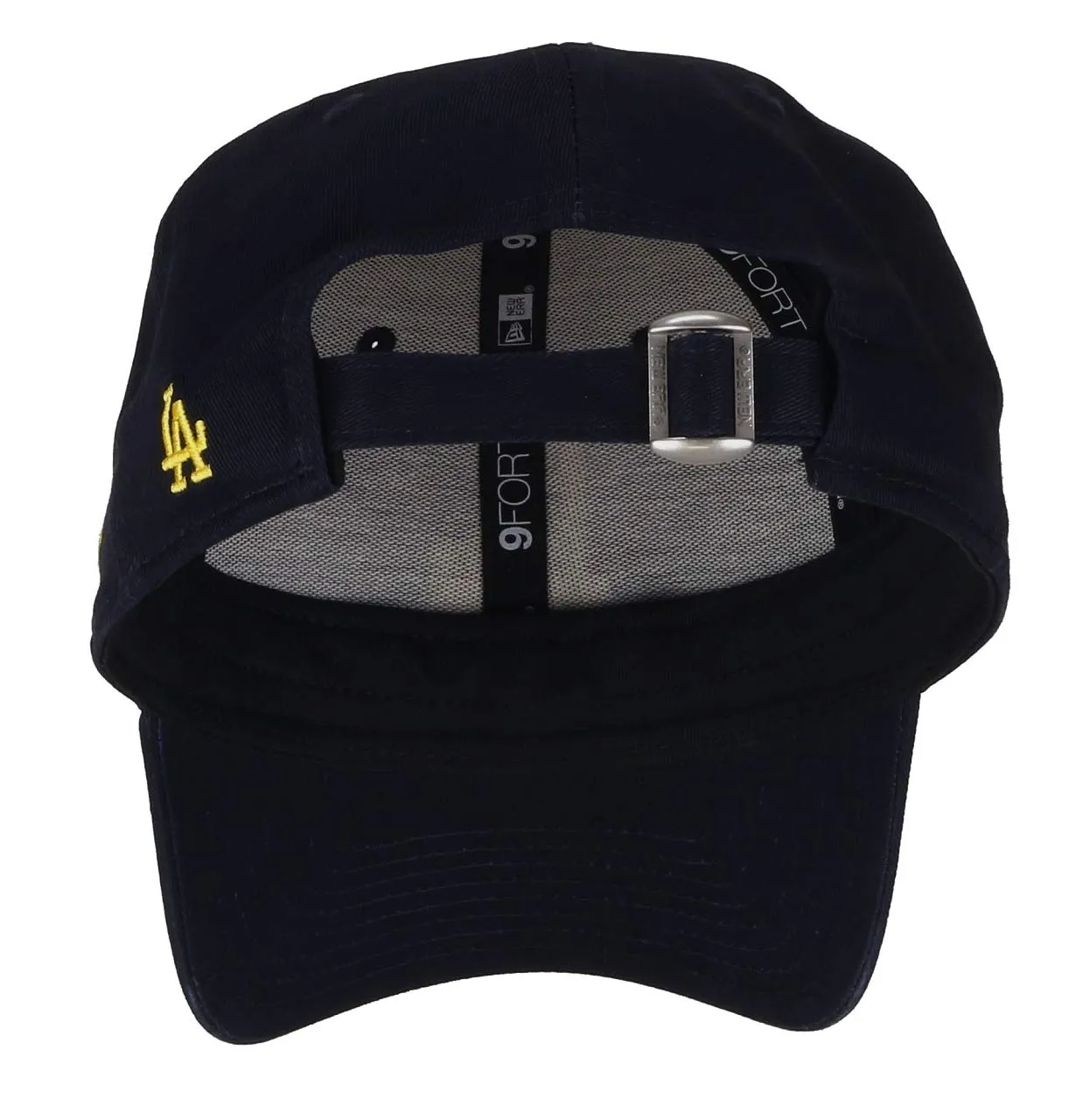 New Era Los Angeles Dodgers 9Forty Adjustable Cap League Essential Navy/Yellow - One Size - immagine 3