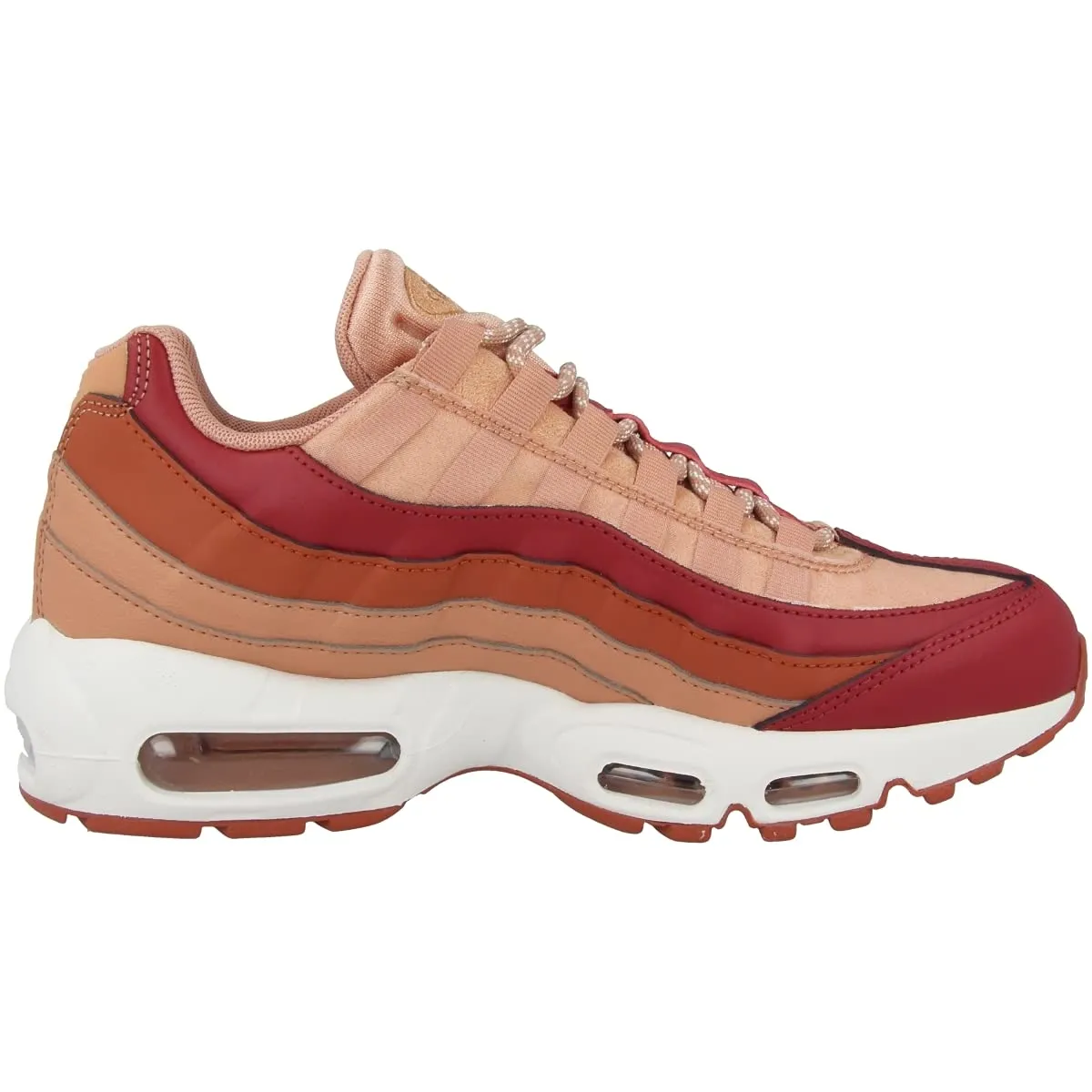 Nike Air Max 95 Donna - Multicolore (Team Crimson/Dusty Peach/Rose Gold 607) - 40 EU - immagine 3