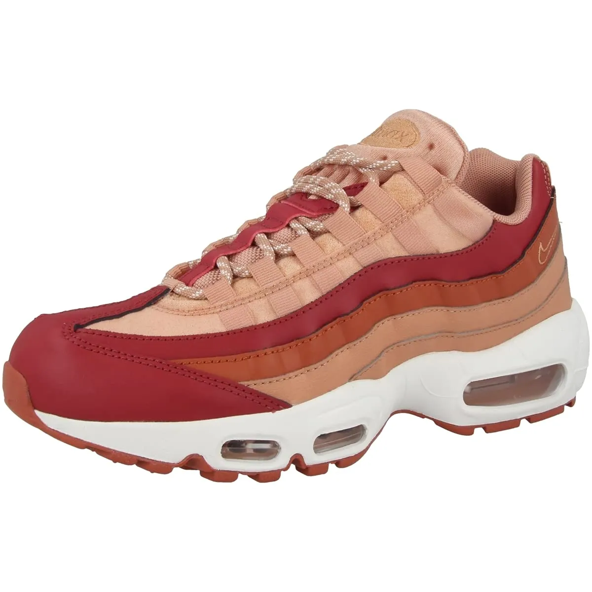 Nike Air Max 95 Donna Team Crimson/Dusty Peach/Rose Gold 607, 38 EU - immagine 4